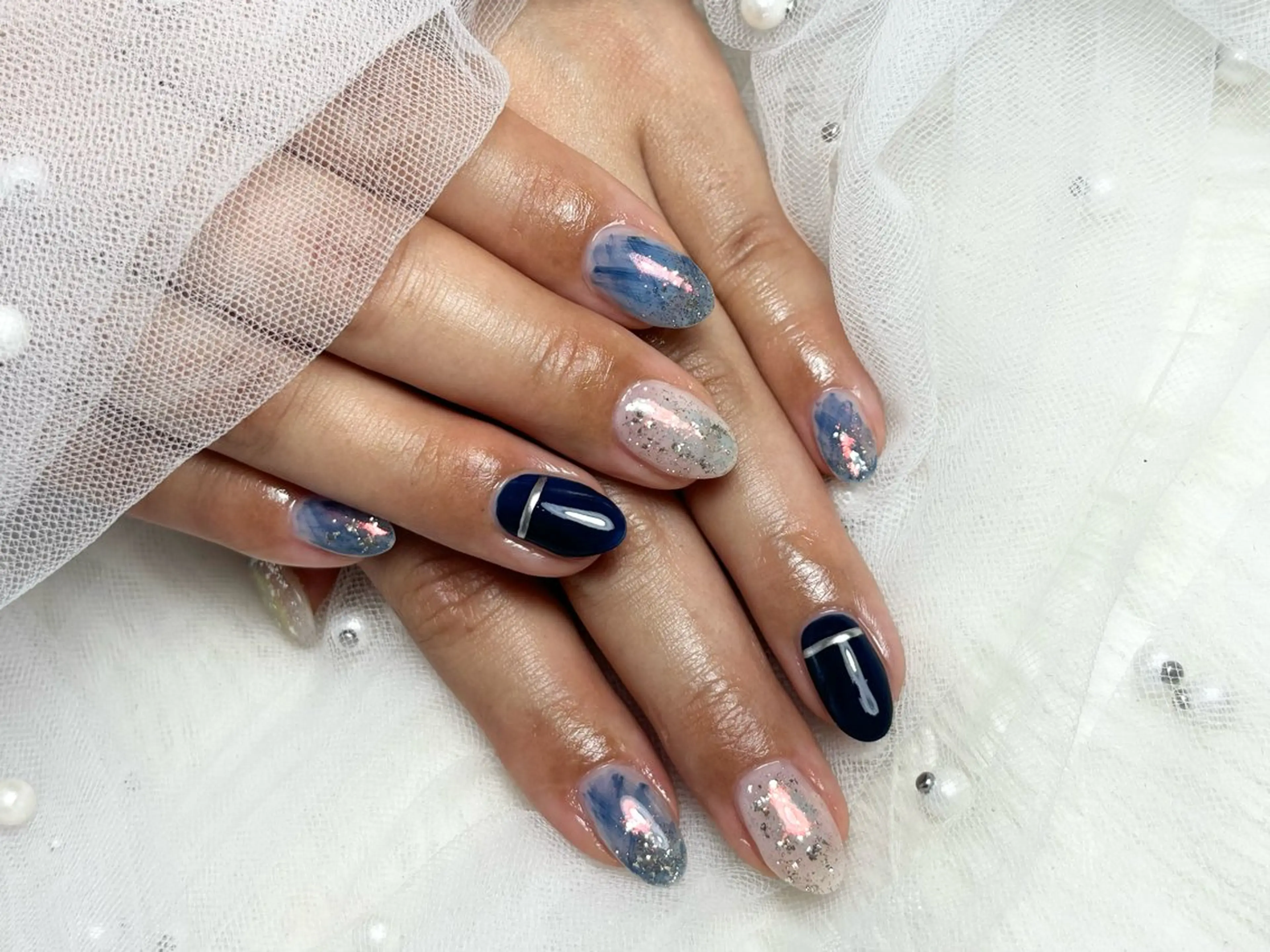 ネイル 持ち込み ハンドネイル MIKA ♡のネイルデザイン