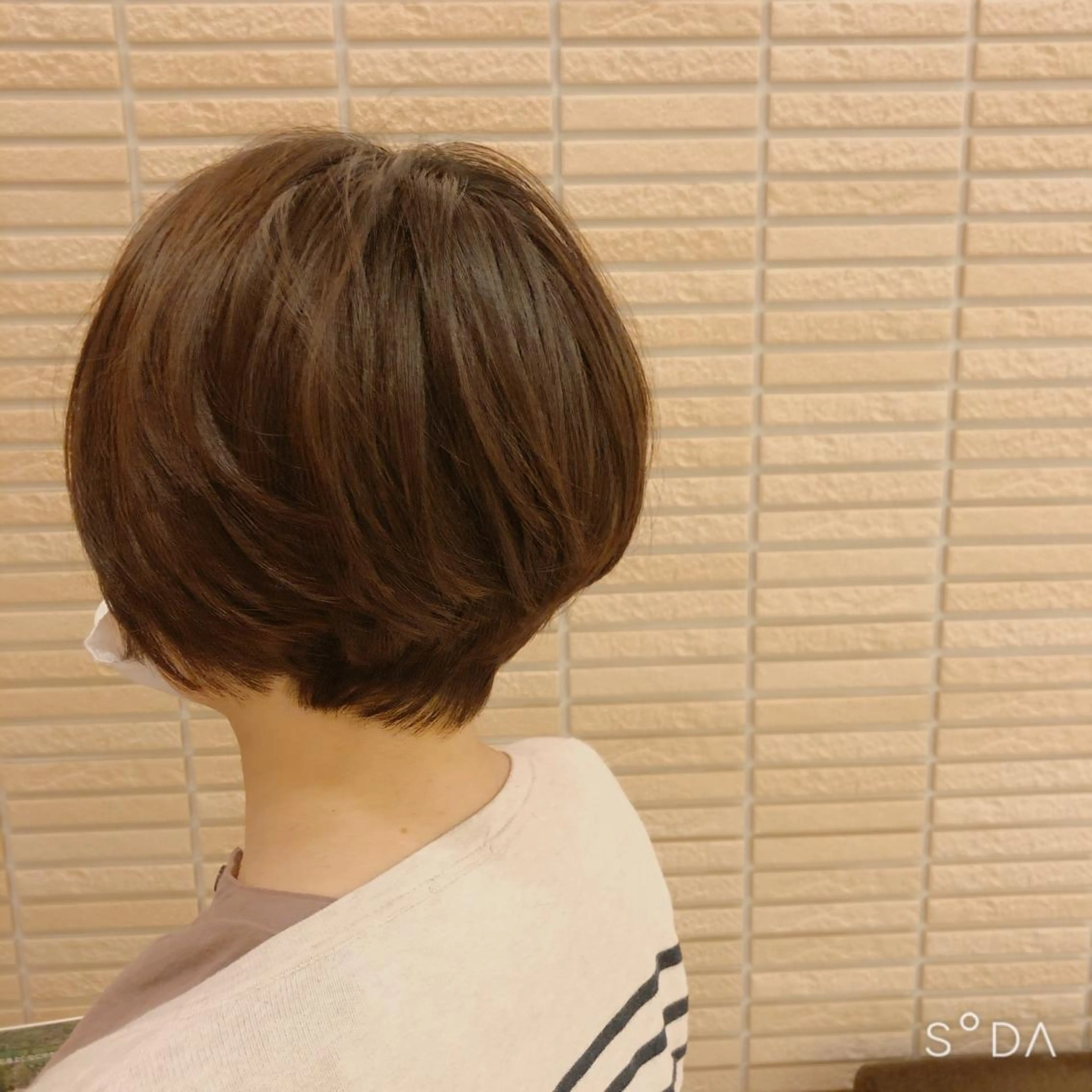 ショート ショートボブ ボブ ショートヘア 小野寺 モエカのヘアスタイル