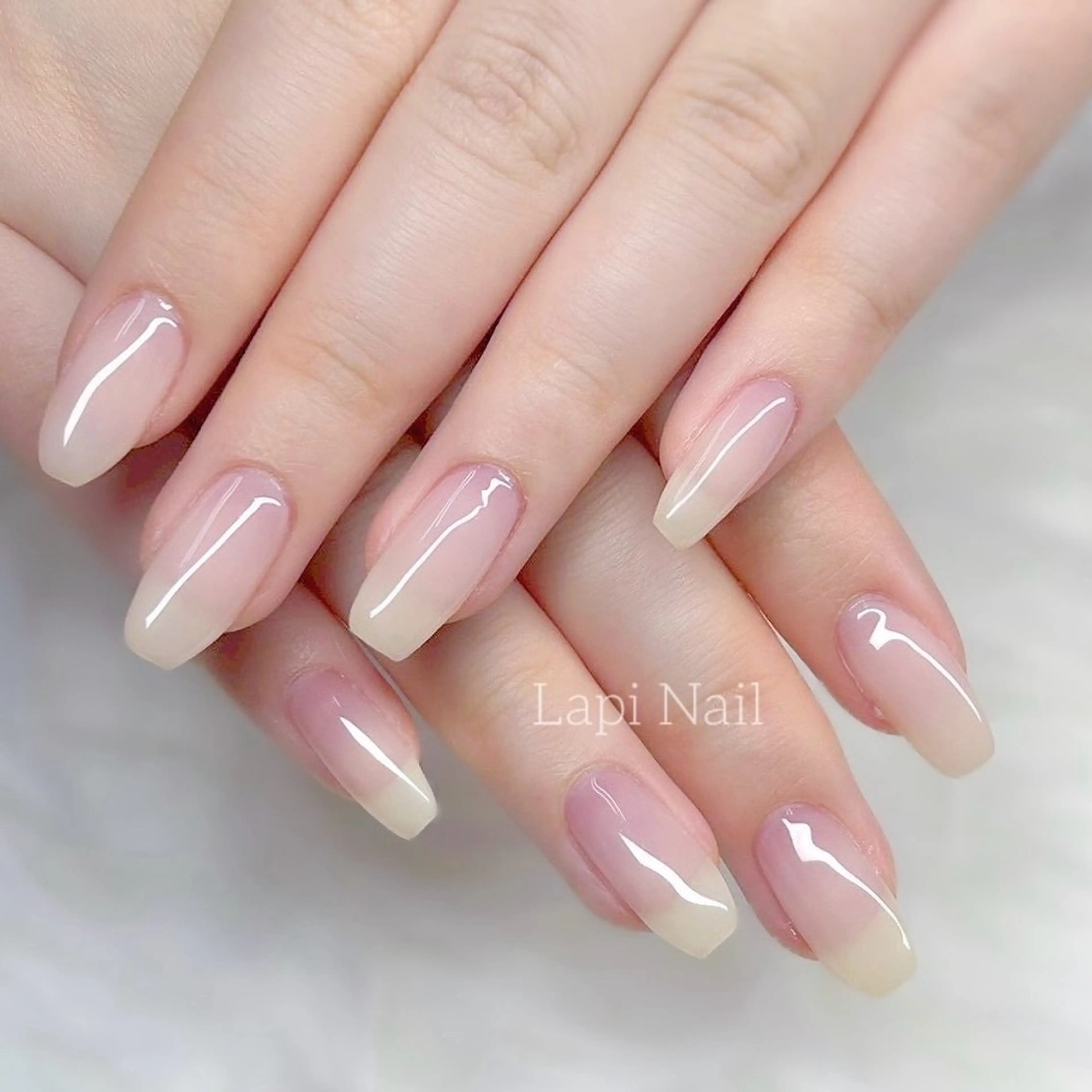 ネイル Lapi Nail 🩷長さ出し特化のネイルデザイン