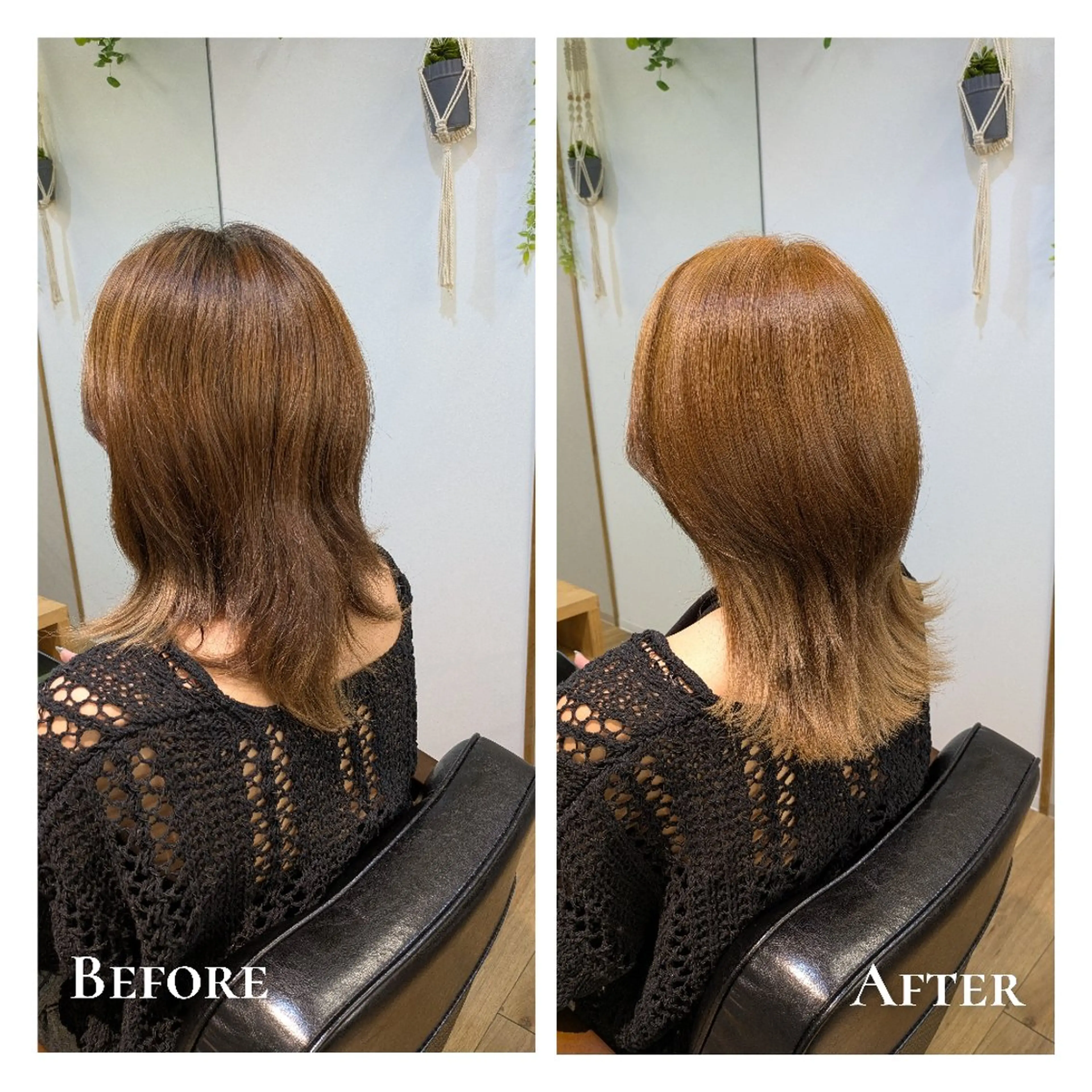 カラー ベージュカラー ブリーチ ヘアカラー トリートメント Cafu hair Tachi所属・有馬 葵のヘアスタイル