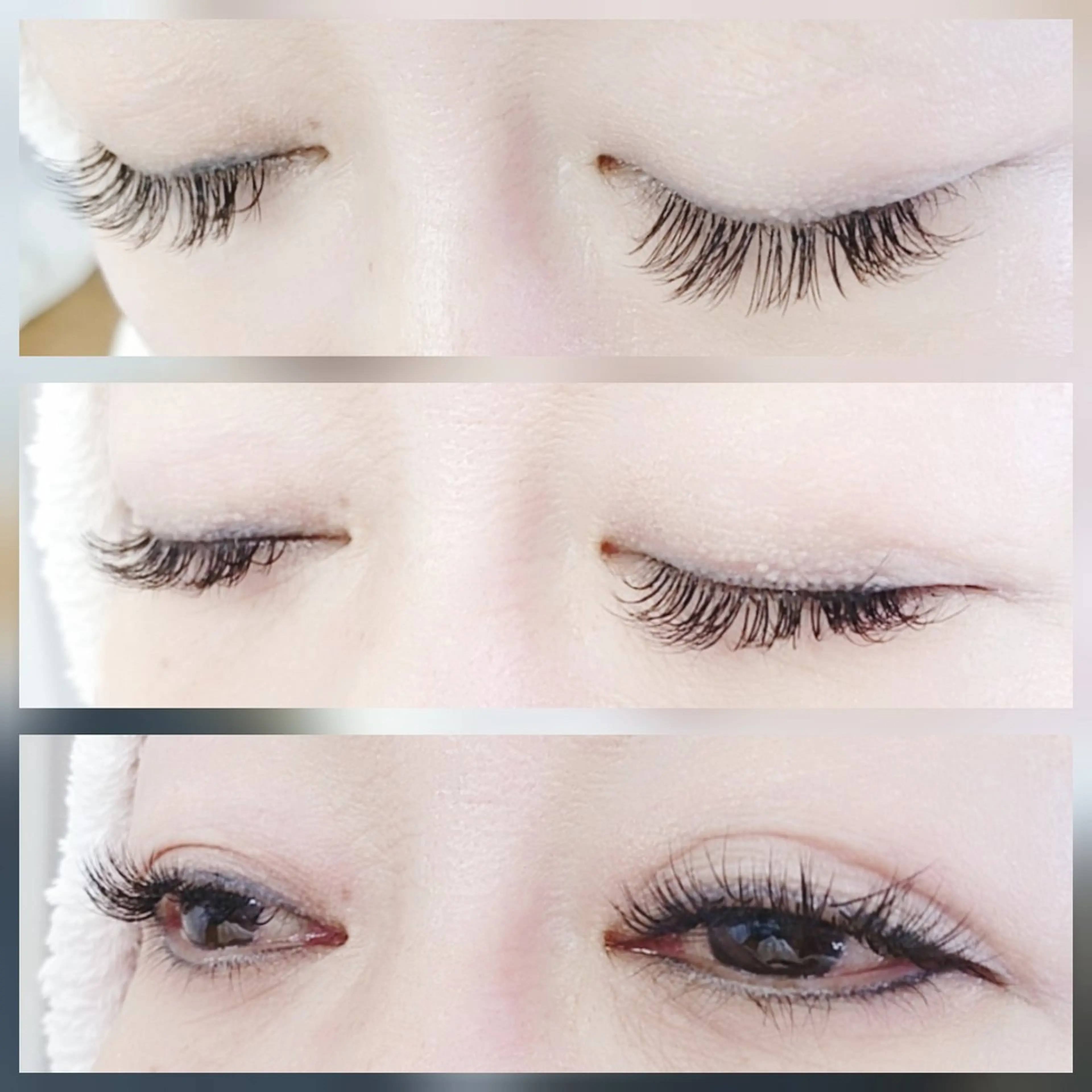 マツエク・マツパ バインドロック Cカール ナチュラル ヘアークリエーションミーク本店所属・♢МИГ (ミーク)♢のマツエク・マツパデザイン