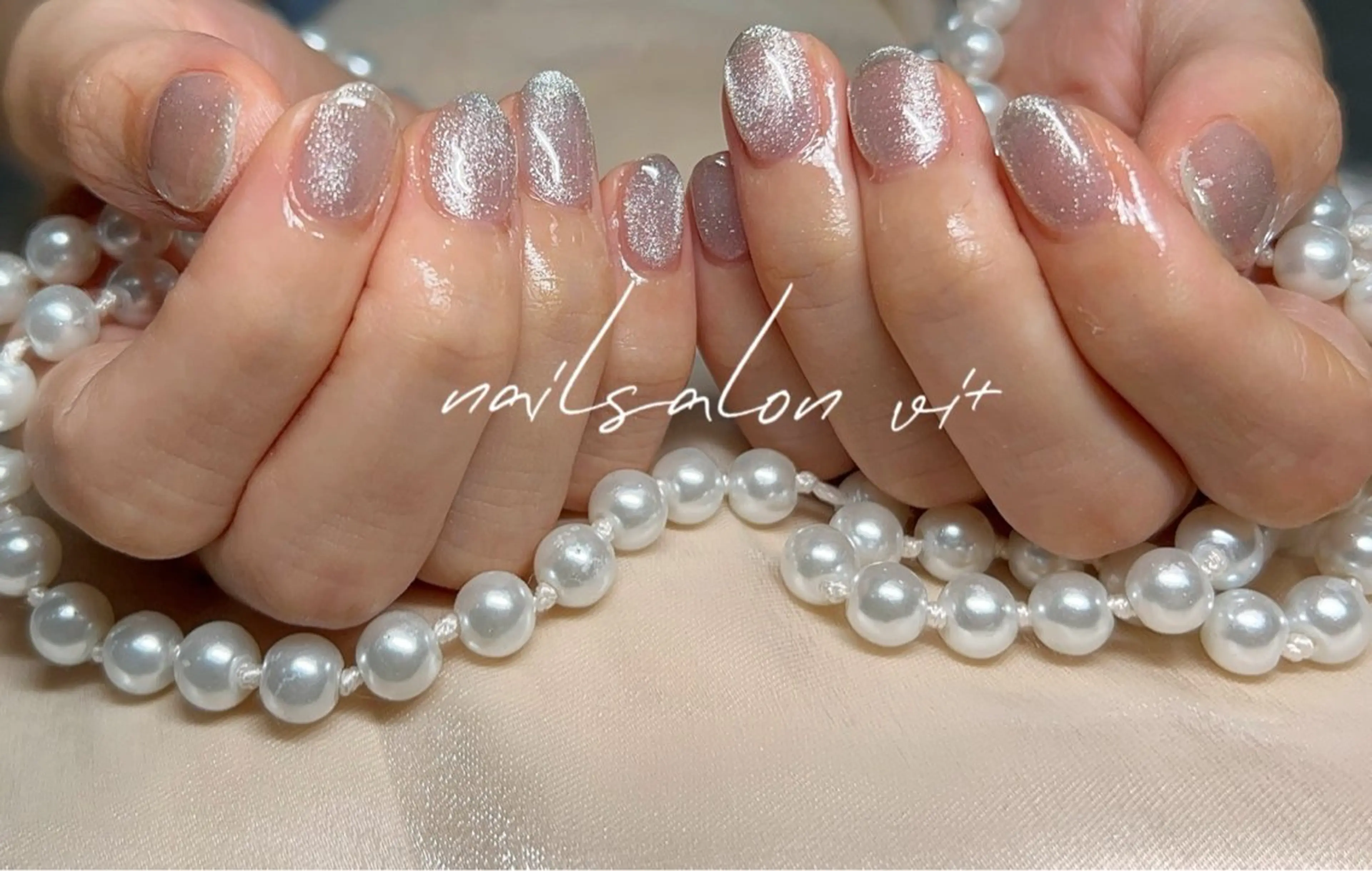 ネイル ハンドネイル nailsalon vi+新人LiLiのネイルデザイン