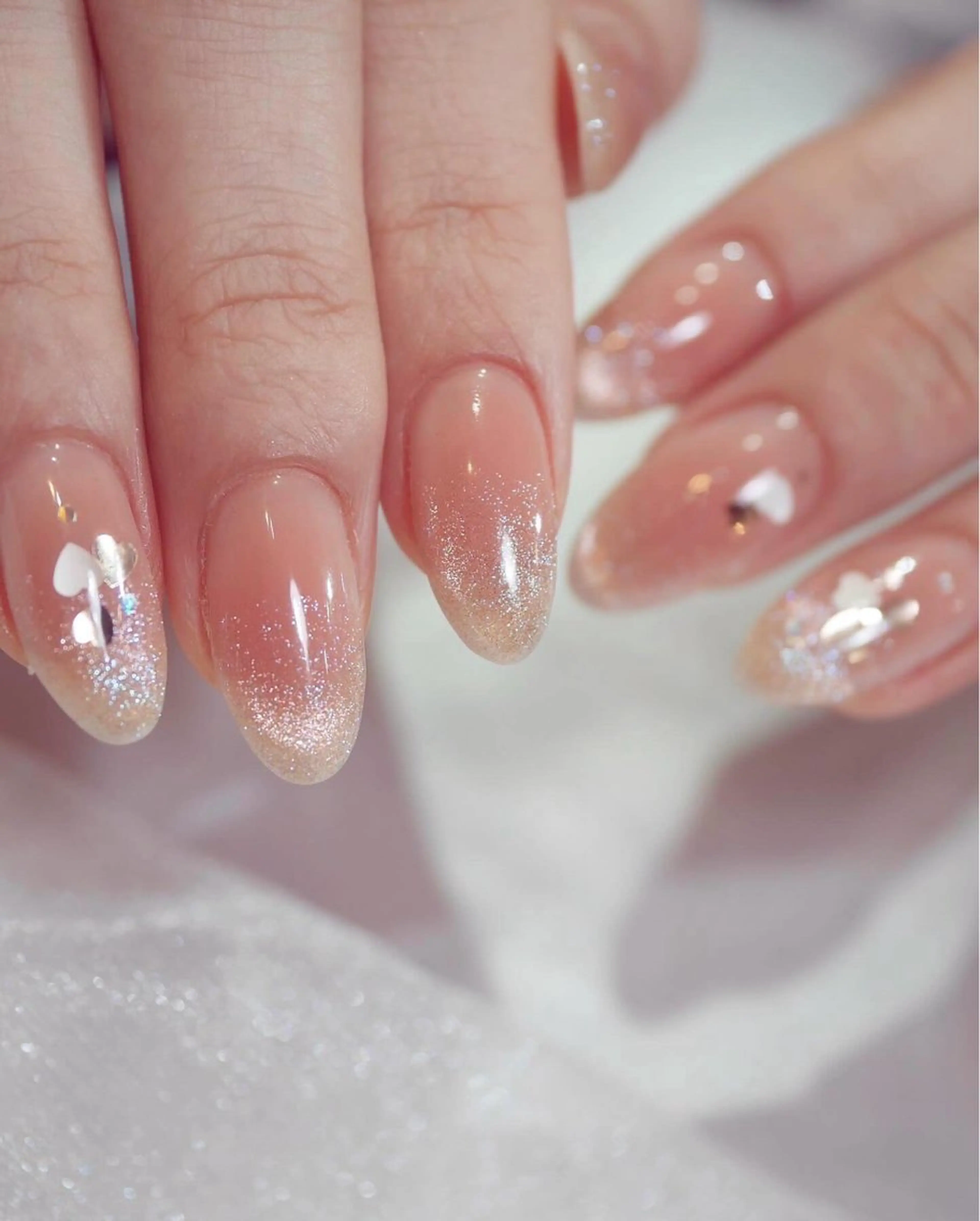 ネイル ハンドネイル フットネイル 明石大久保/華恋 Litnailのネイルデザイン