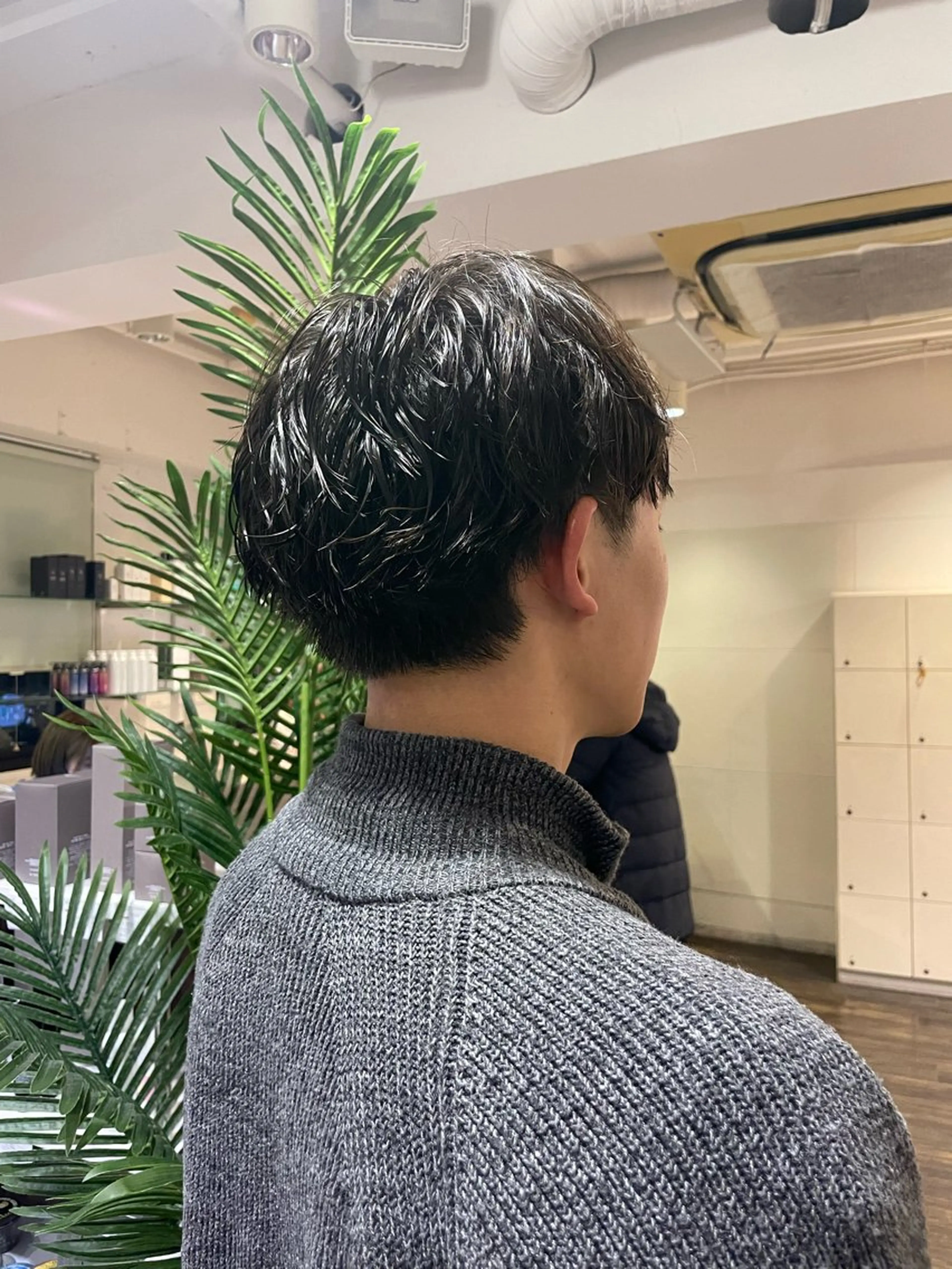 パーマ メンズ メンズパーマ ニュアンスパーマ カット 佐藤 綾郁のヘアスタイル