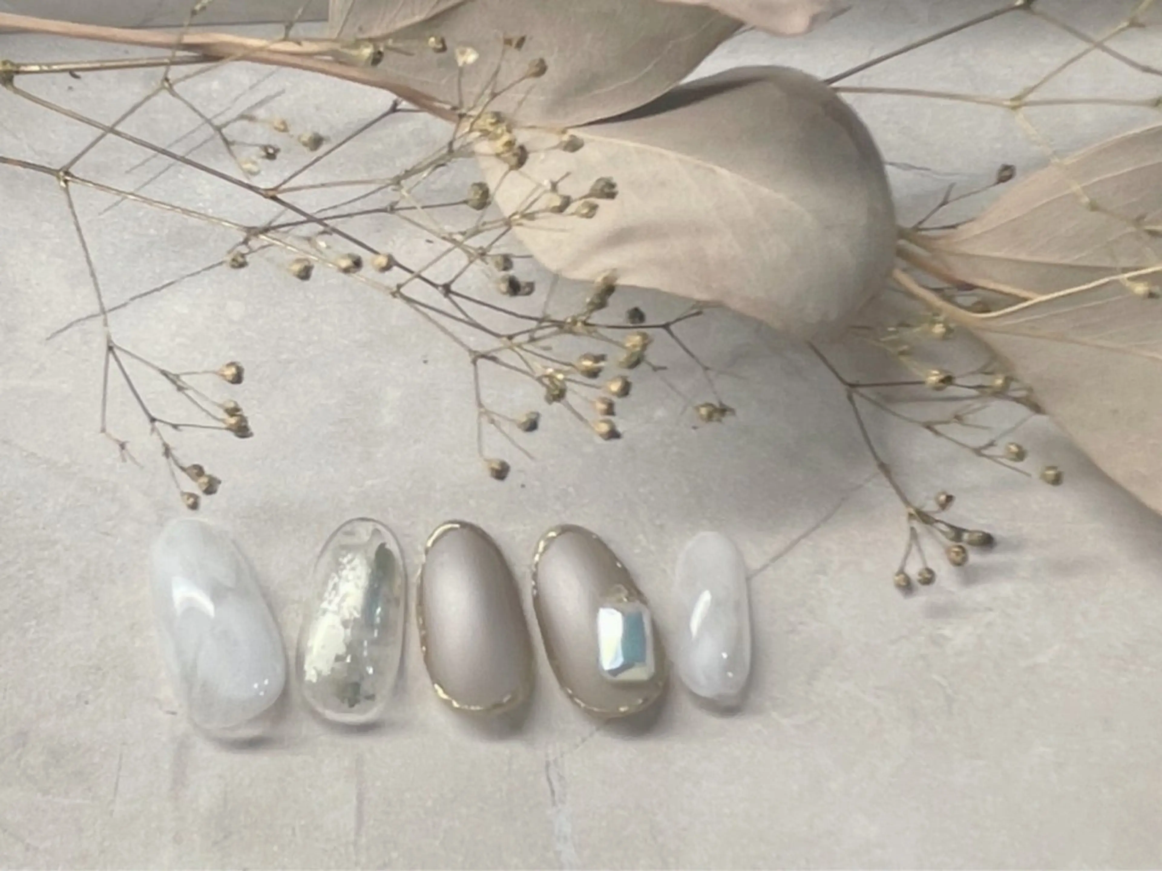 ネイル クリアネイル 大理石ネイル(マーブル) マットネイル ミラーネイル ワンカラーネイル ハンドネイル Nailsalon Sereno所属・Nailsalon Serenoのネイルデザイン