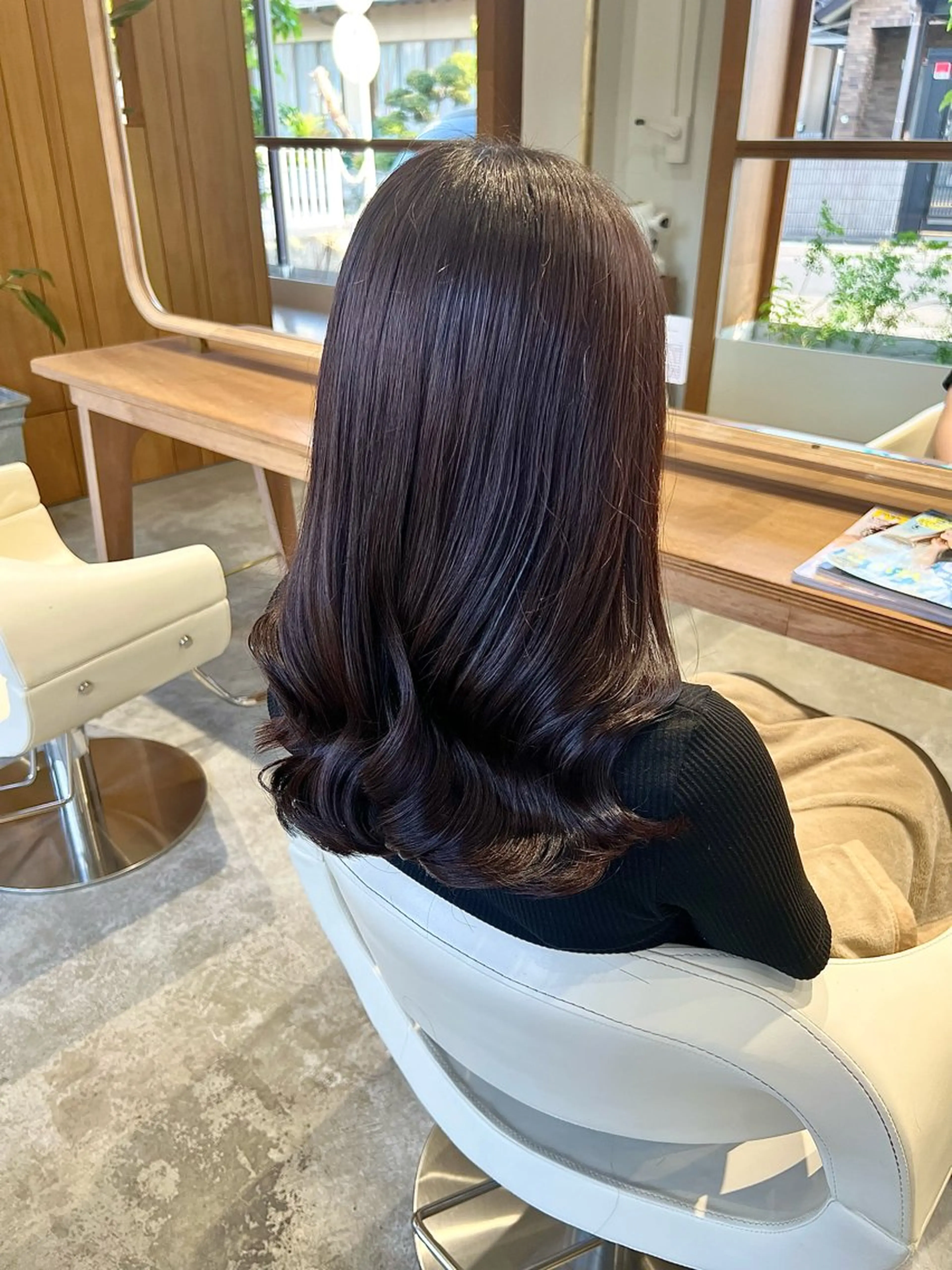セミロング トリートメント カット トリートメント フラム所属・WATANABE MISAKIのヘアスタイル