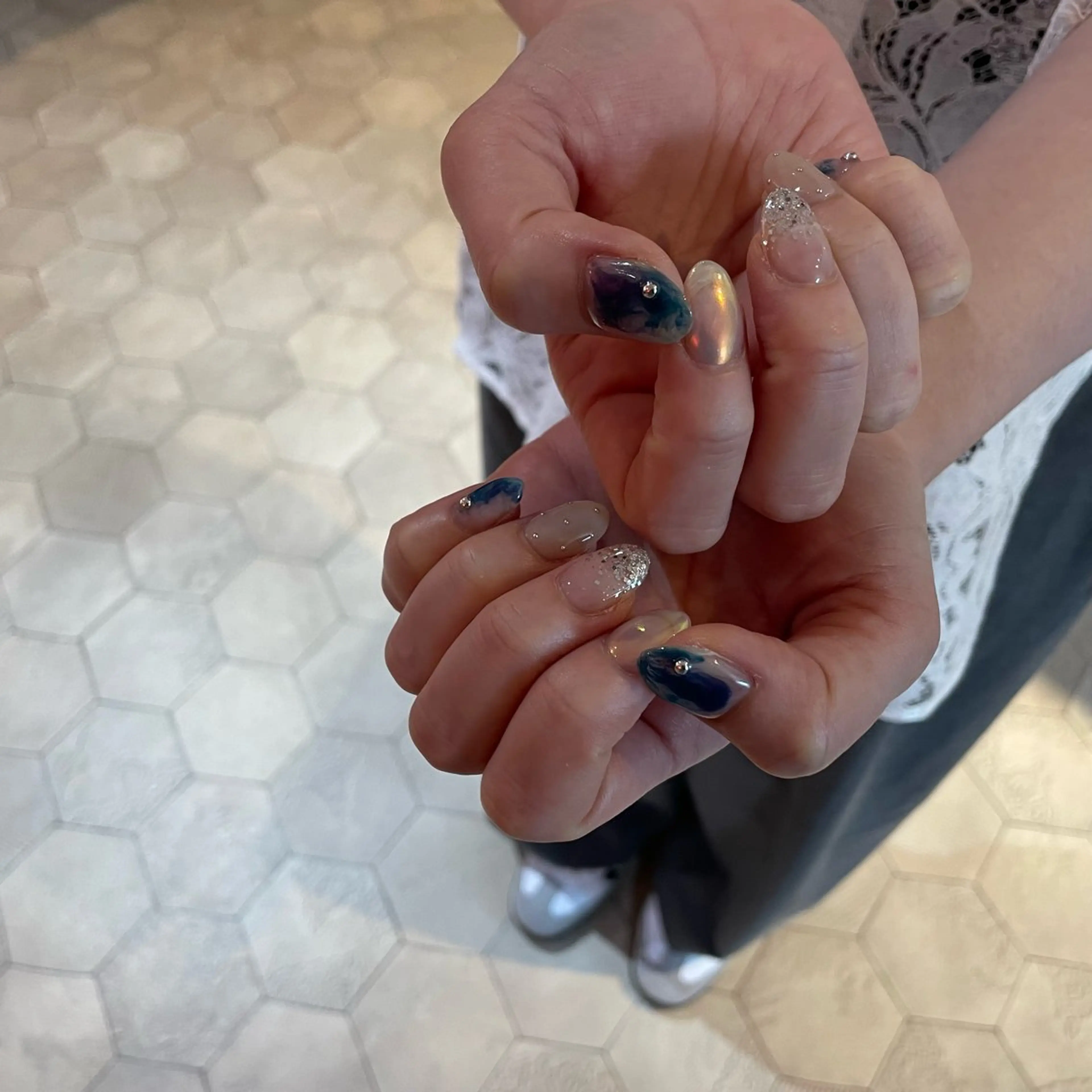 ネイル ハンドネイル 金村 遥奈のネイルデザイン