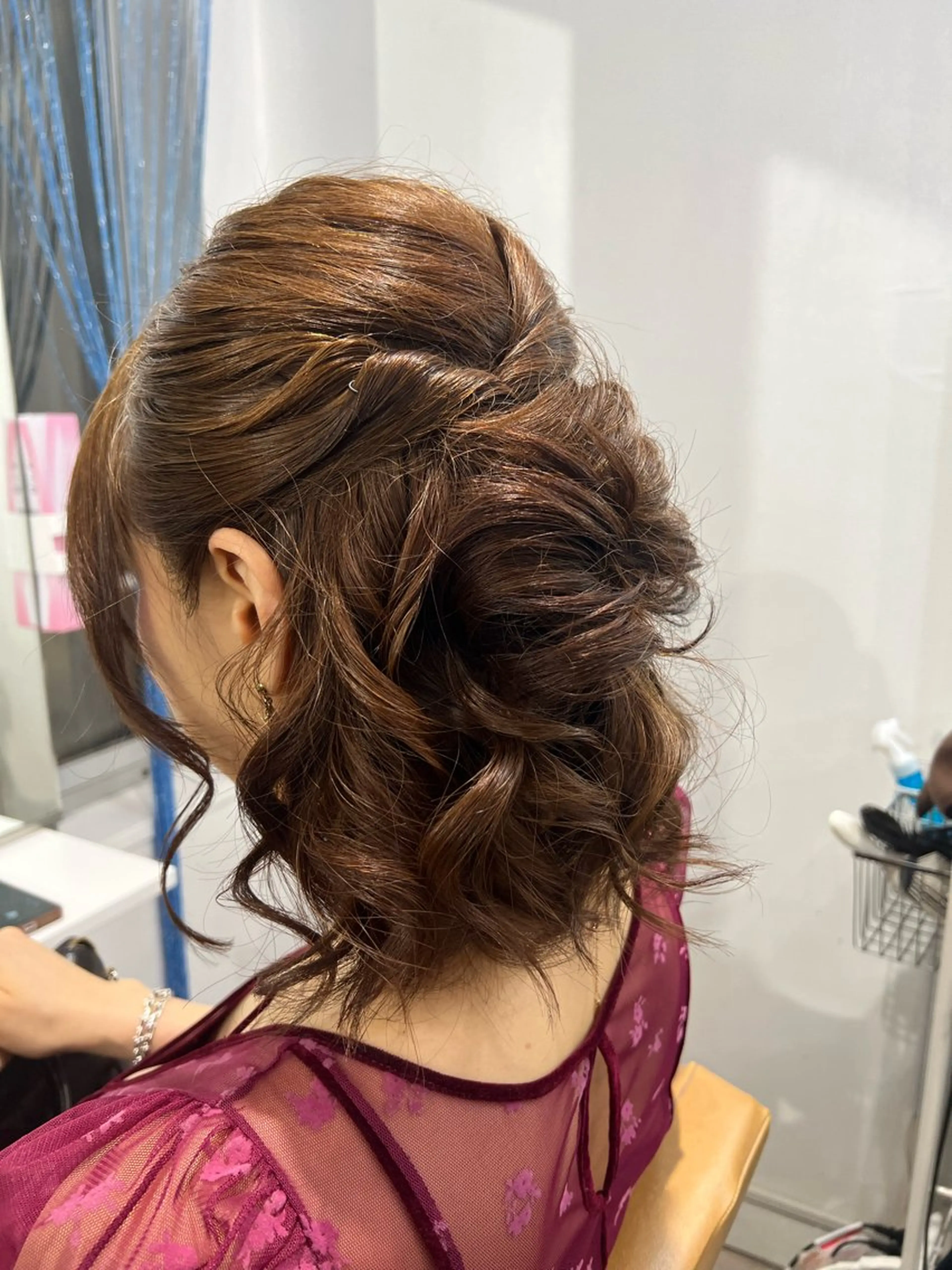 【ホステスさん限定】洋装ヘアセットの写真