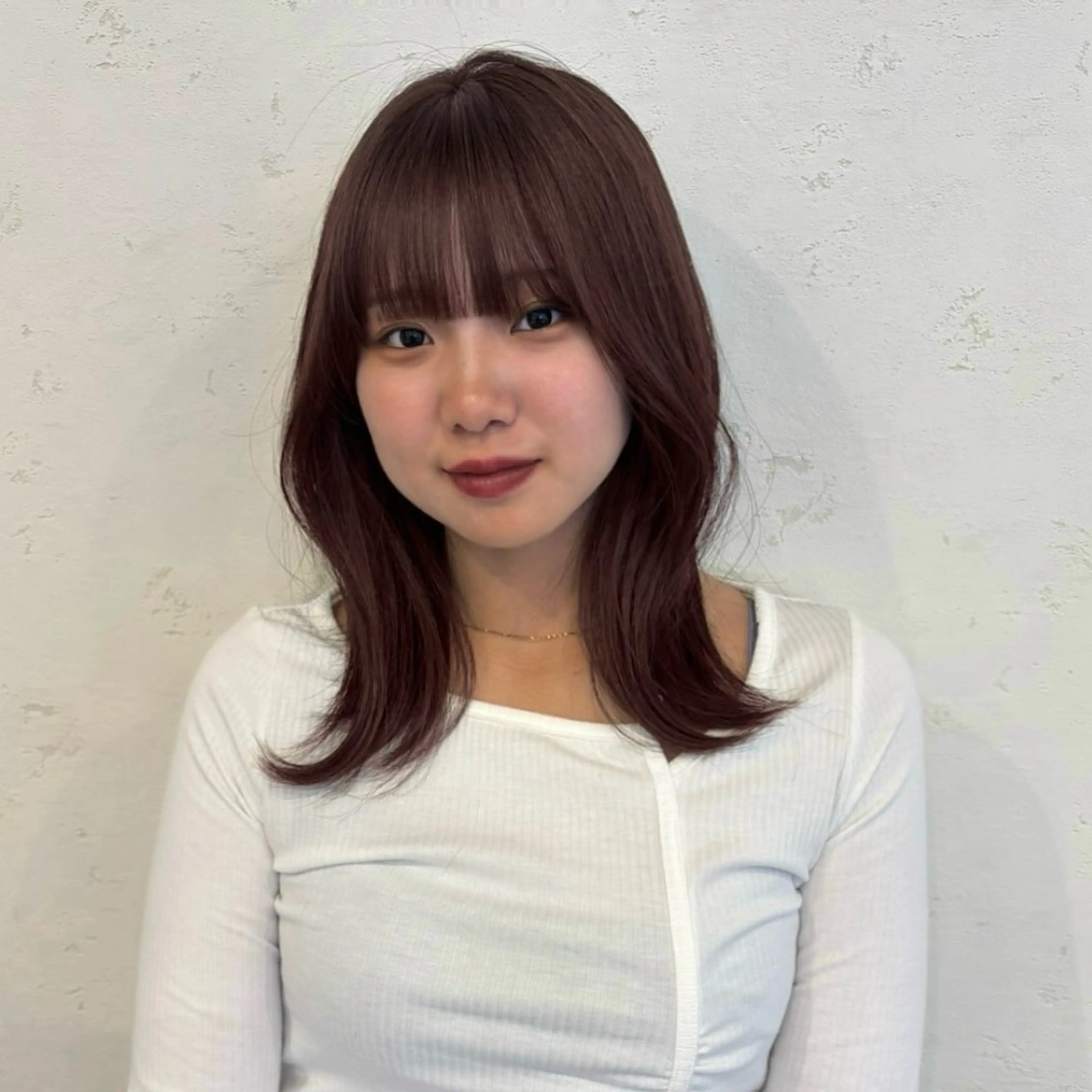 ロング カラー カット ヘアカラー トリートメント 透明感カラー/ くびれヘア/ユウユのヘアスタイル