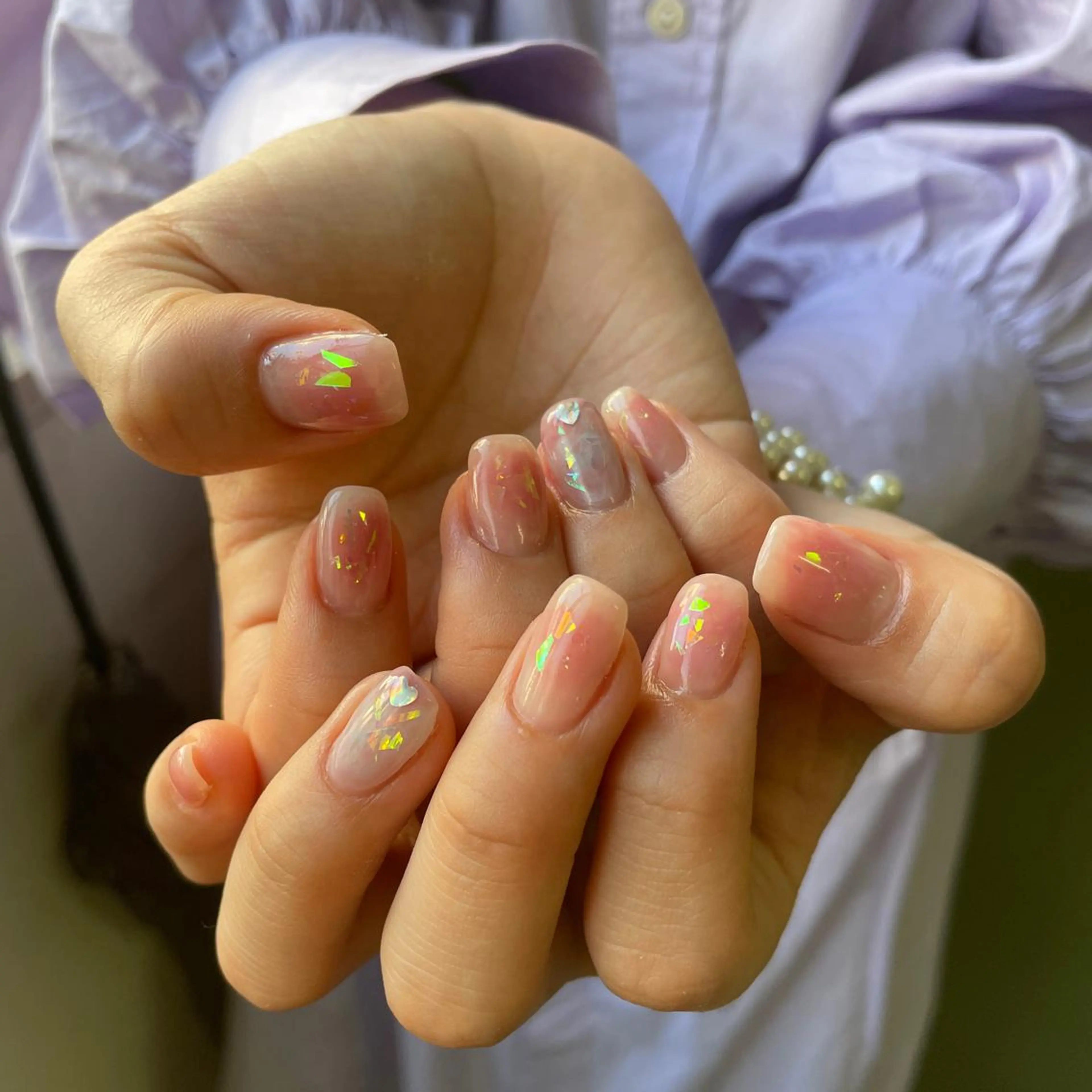 ネイル 栗田 ゆう子のネイルデザイン