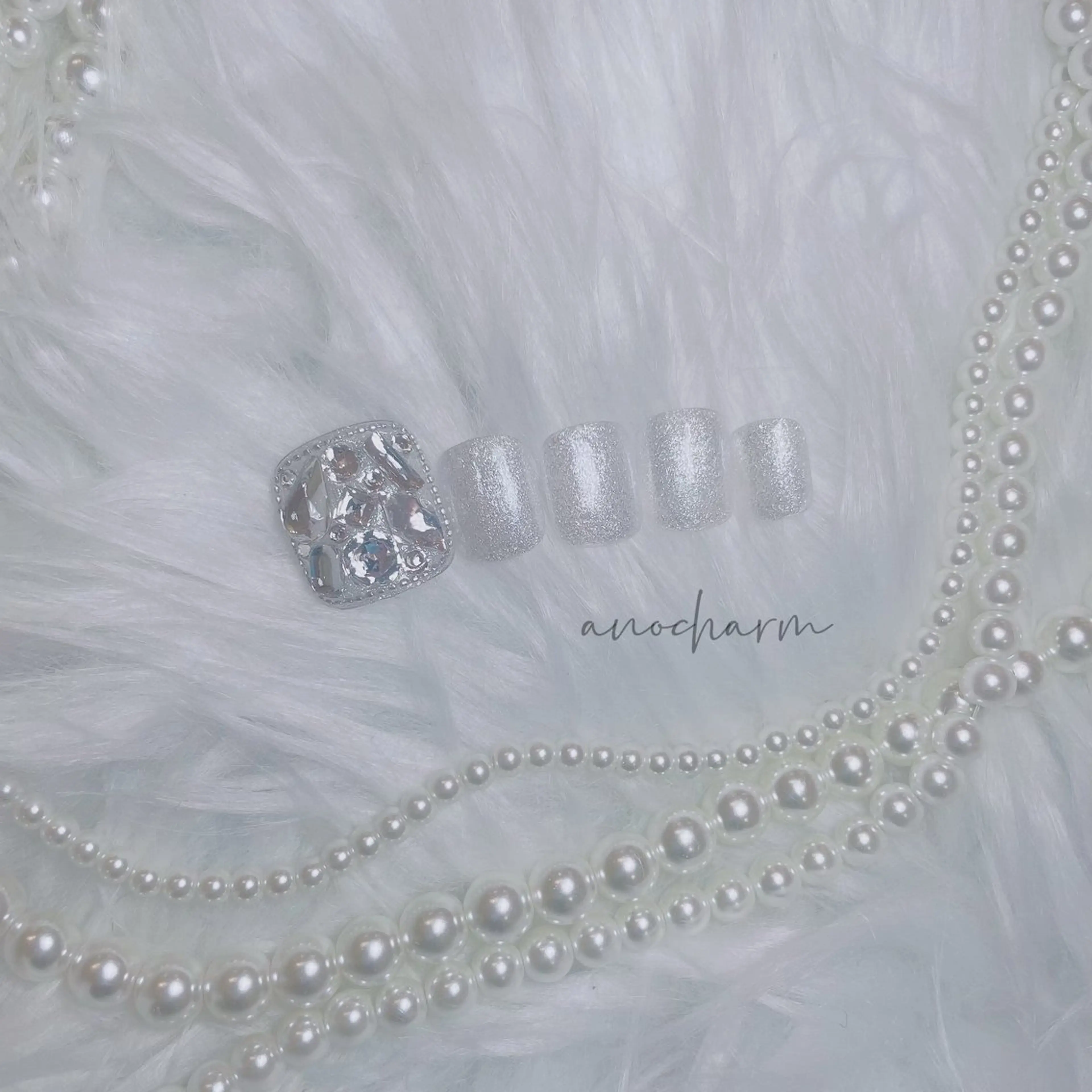 ネイル フットネイル anocharm by Royd.所属・anocharm _annaのネイルデザイン