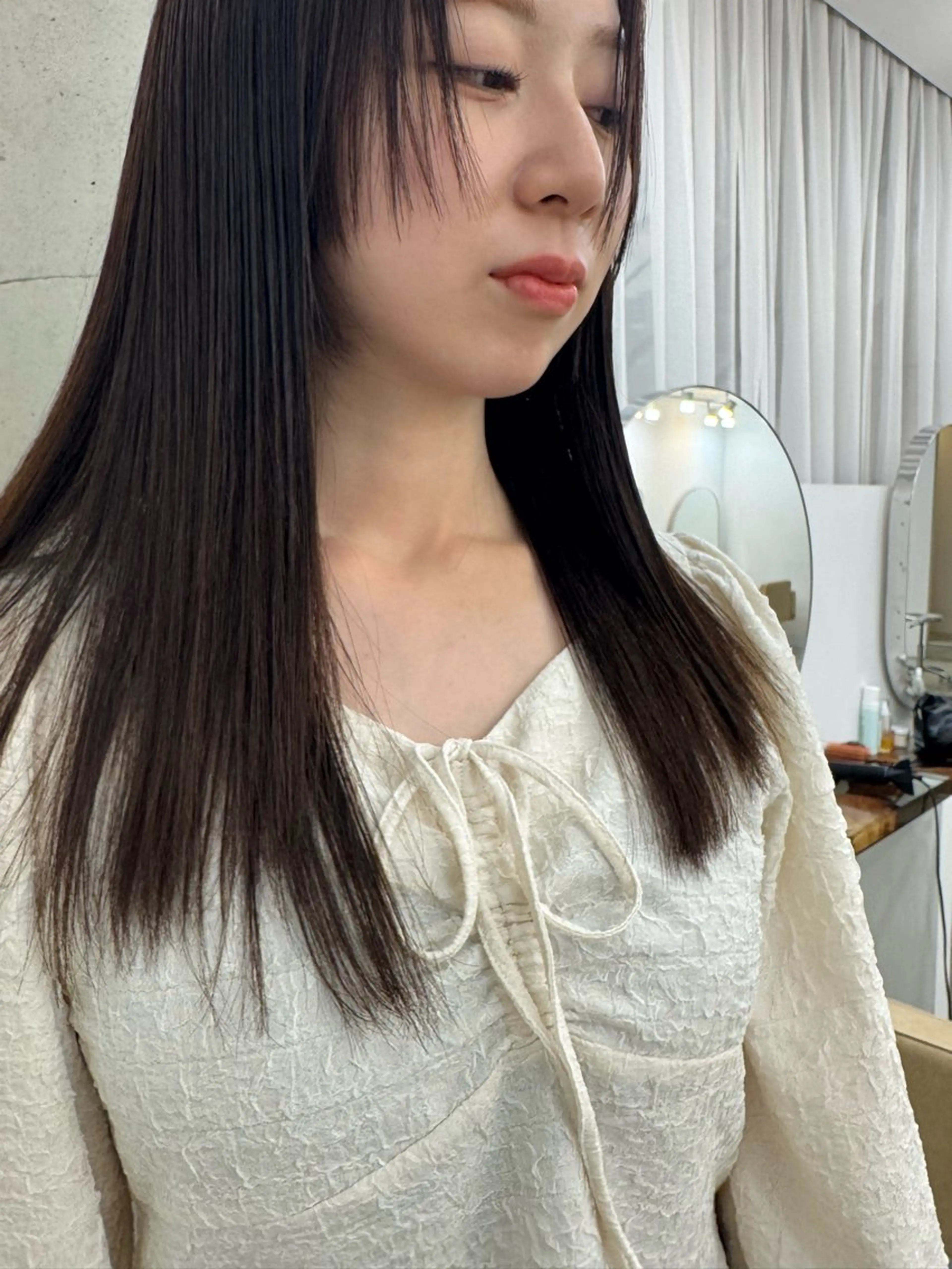 セミロング ヘアカラー ｔa k k e ｙｕのヘアスタイル