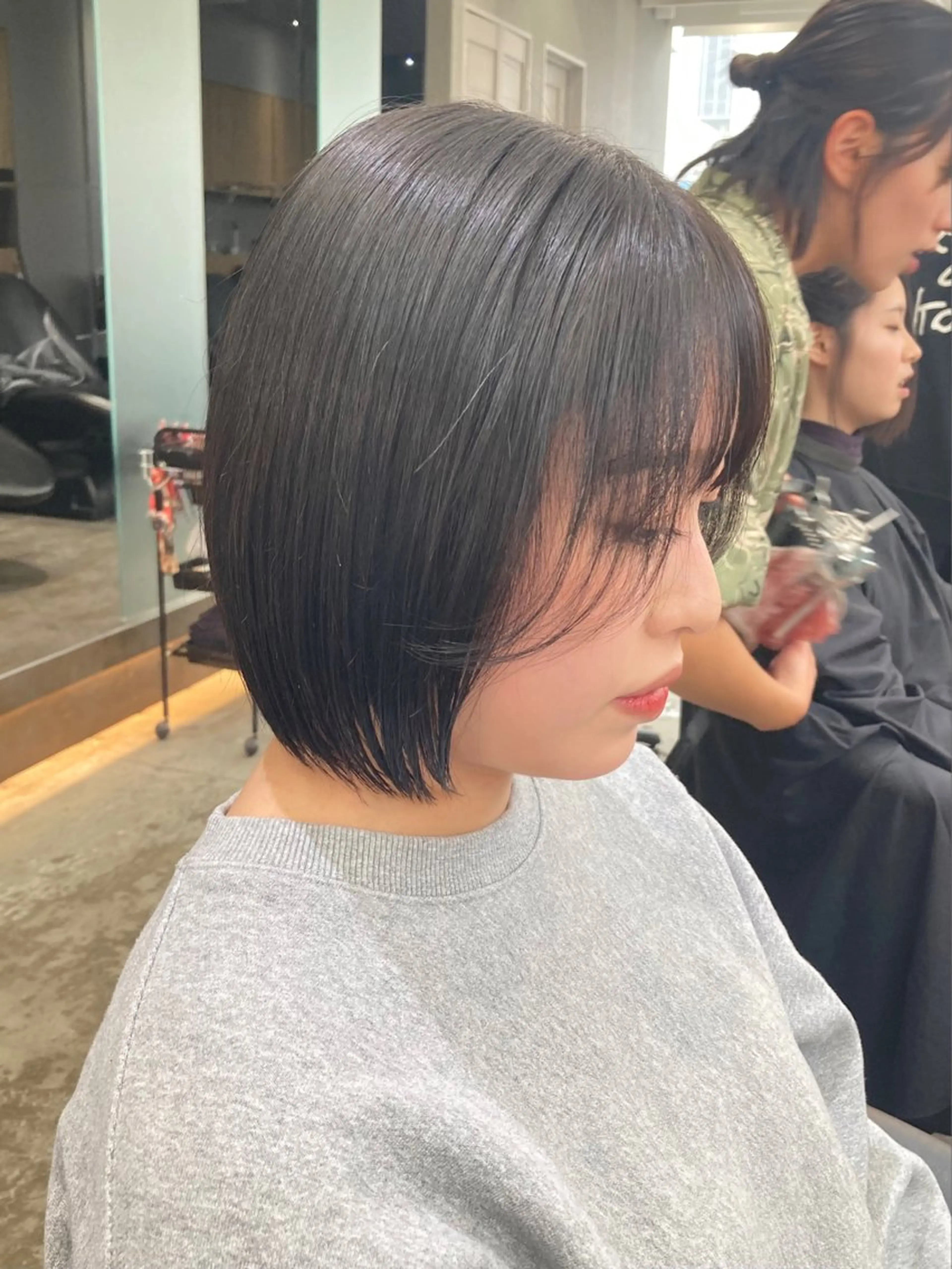 ショート カラー カット ヘアカラー トリートメント 💎ボブ/似合わせの 達人/縮毛矯正/畔上のヘアスタイル