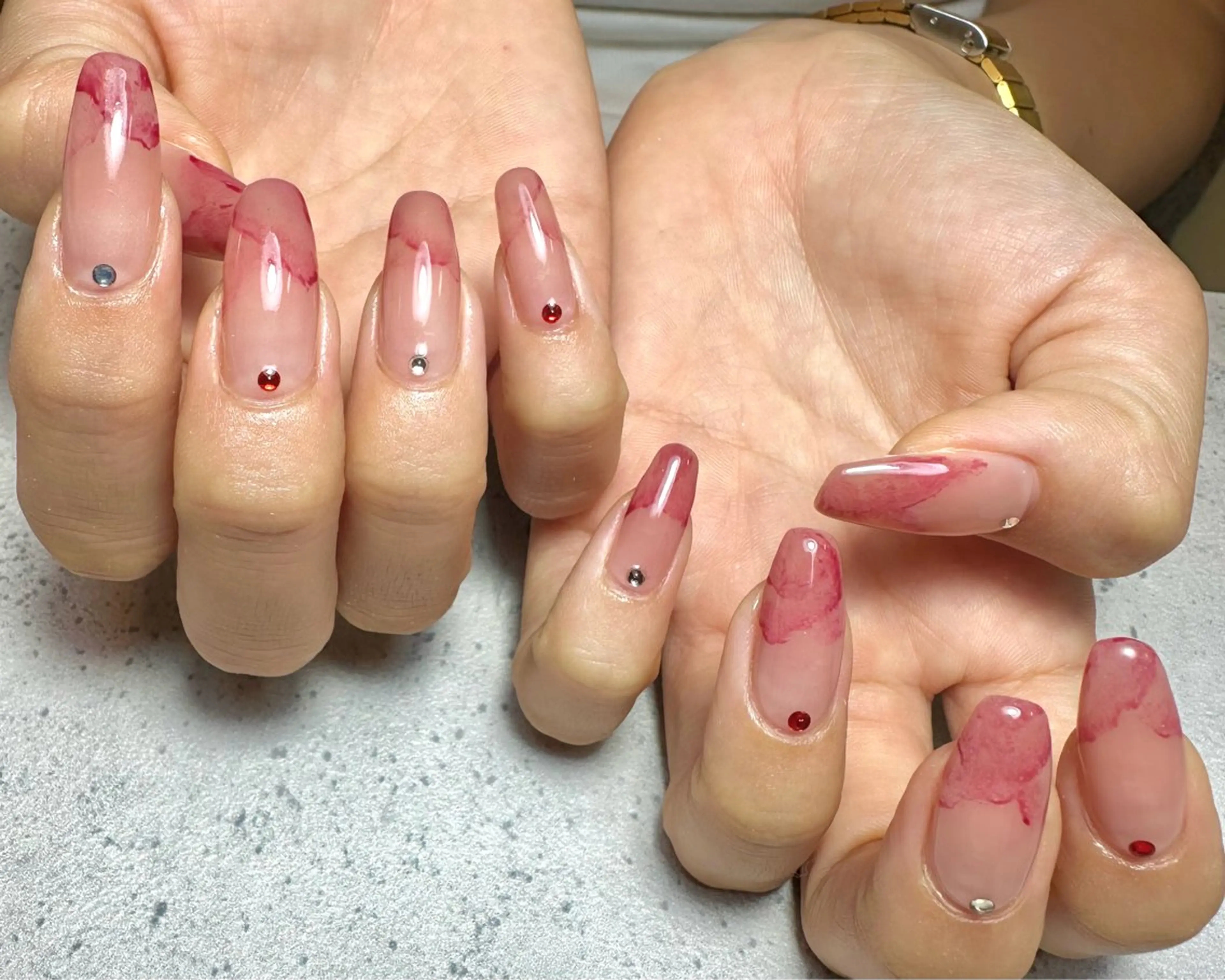 ネイル ハンドネイル フットネイル GéRanium Harukaのネイルデザイン