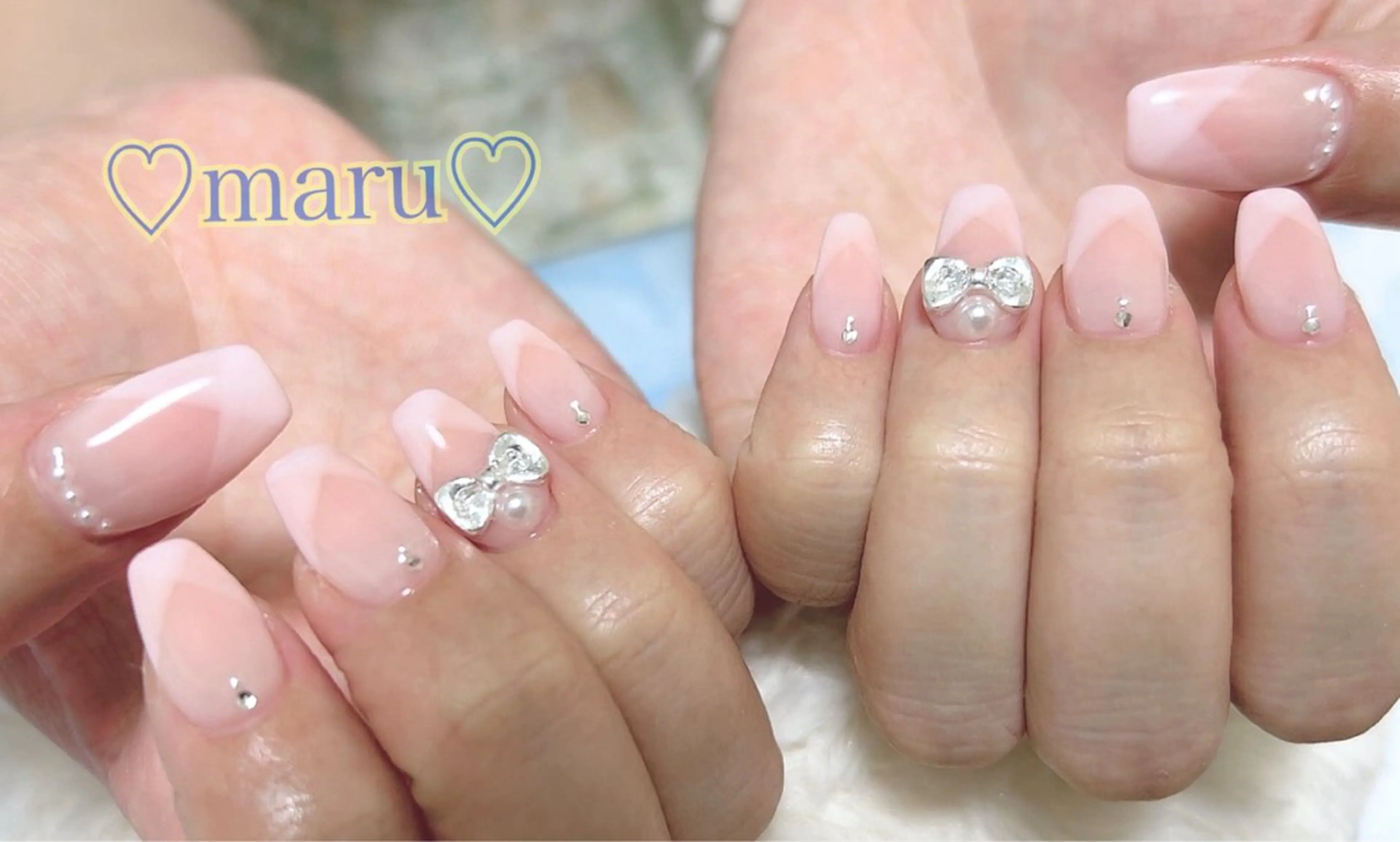 ネイル ハンドネイル フットネイル まるみ ♡のネイルデザイン