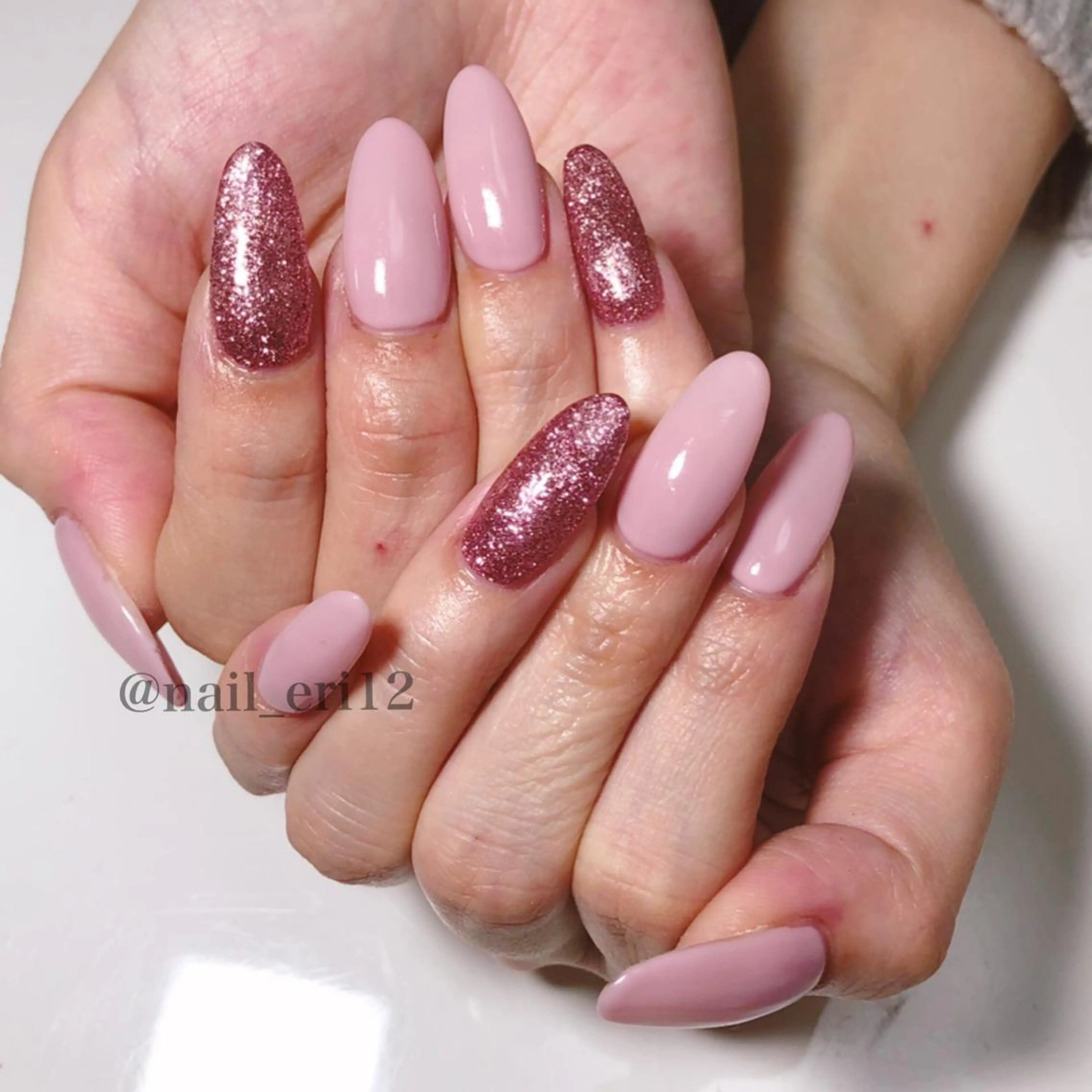 セミロング ネイル nail salon &e eriのネイルデザイン