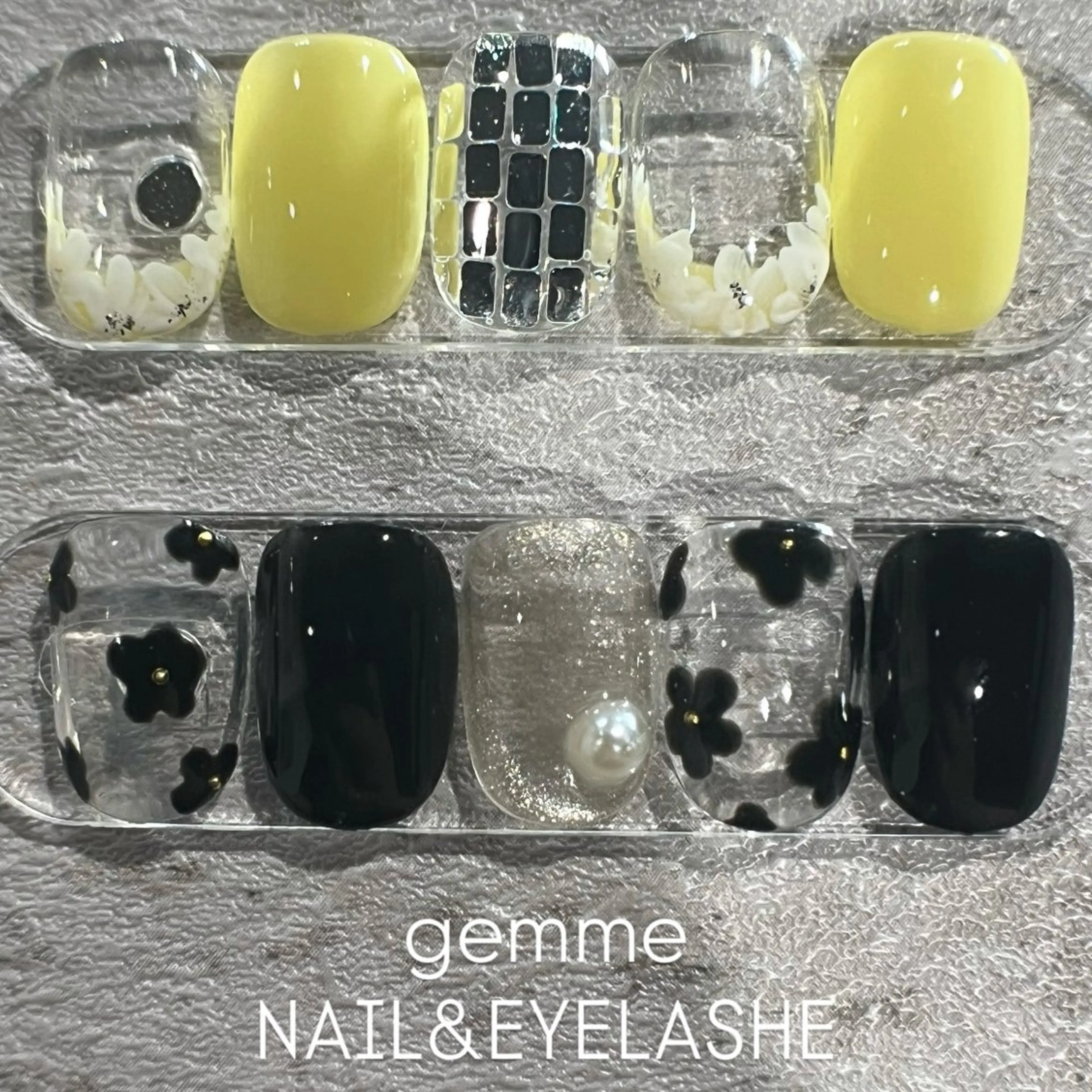 ネイル ハンドネイル gemme NAIL&EYELASH所属・gemme🌿‬ YUIのマツエク・マツパデザイン