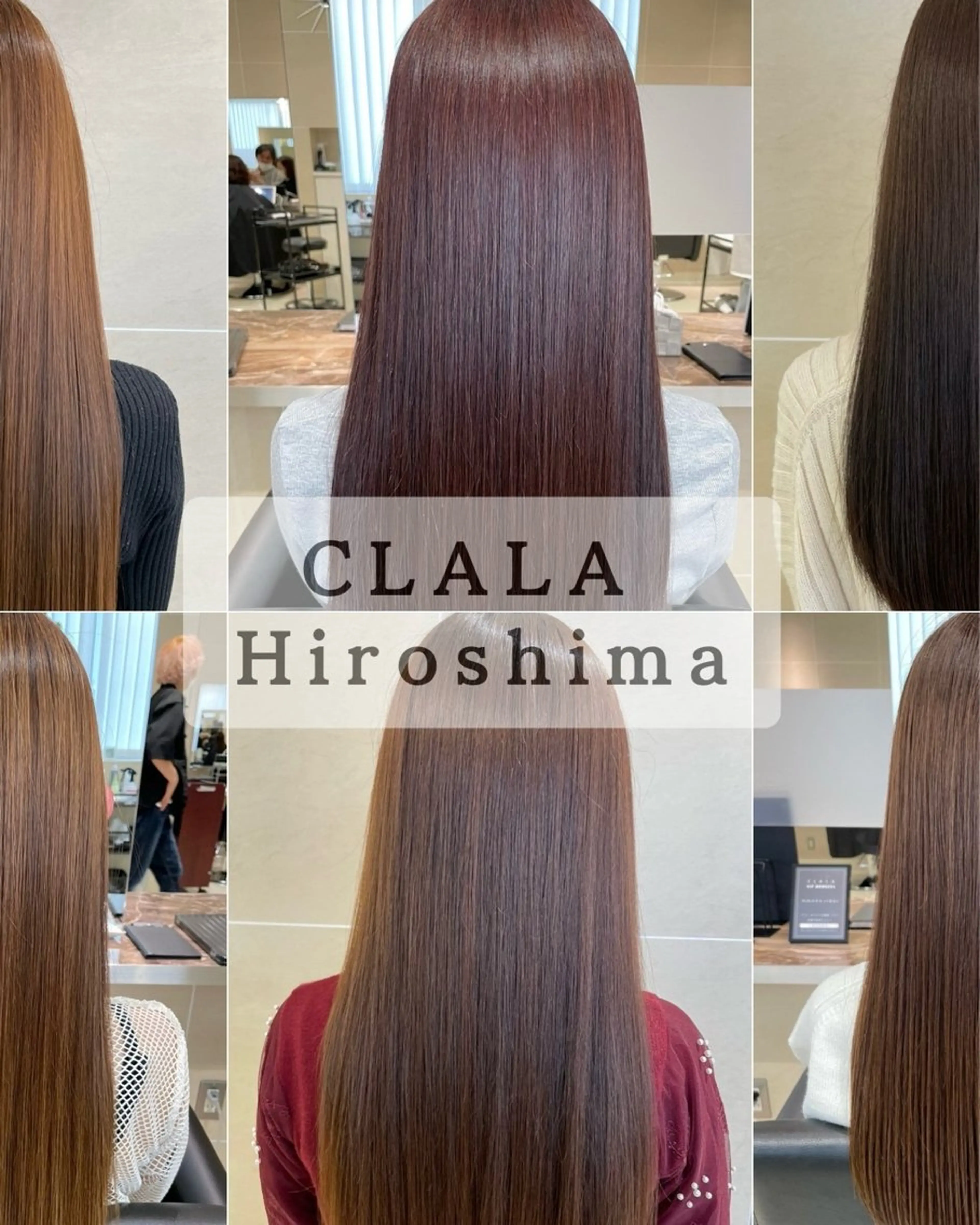 セミロング CLALA HIROSHIMAのヘアスタイル