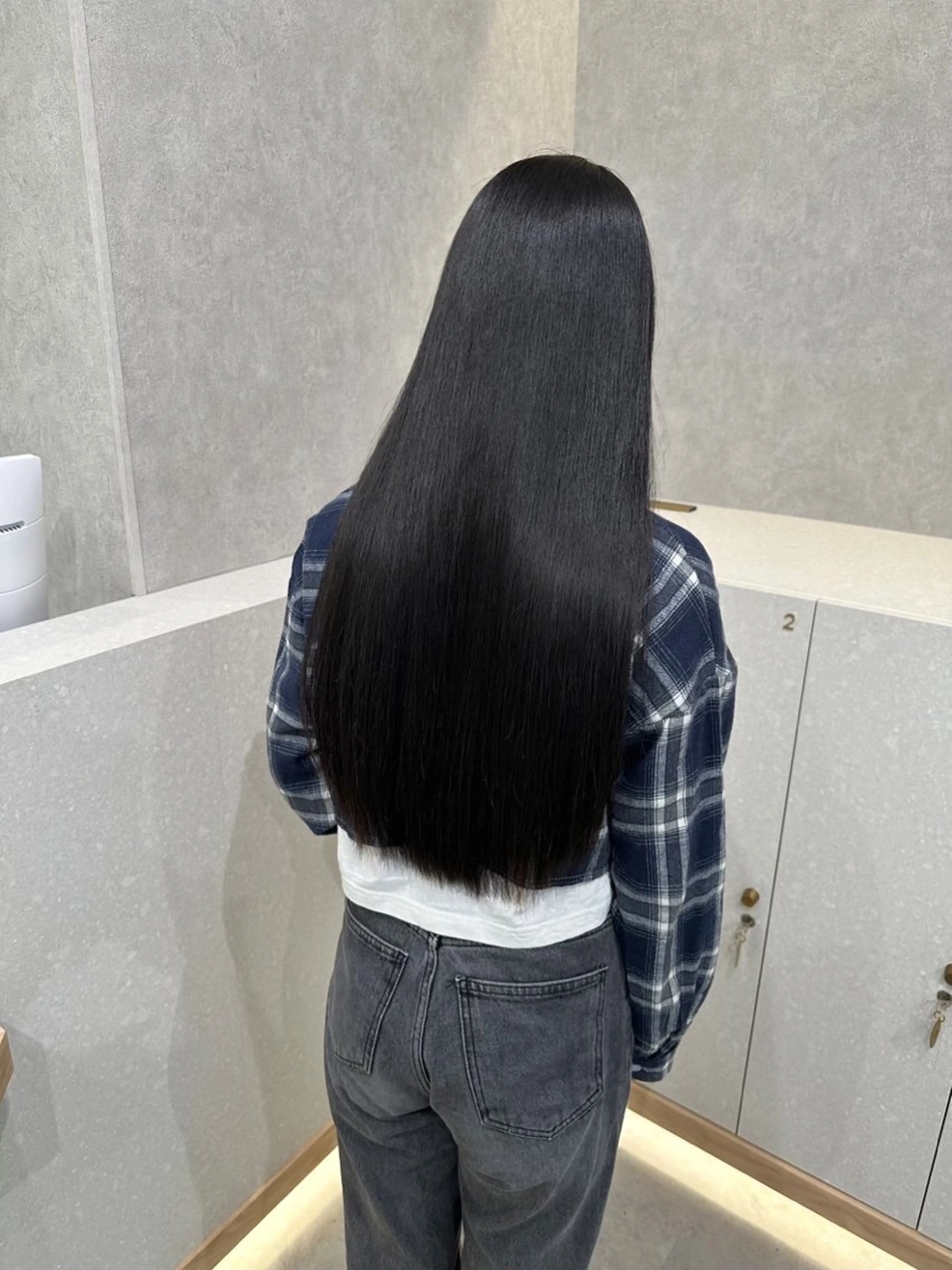 ロング トリートメント 縮毛矯正/ まなかのヘアスタイル