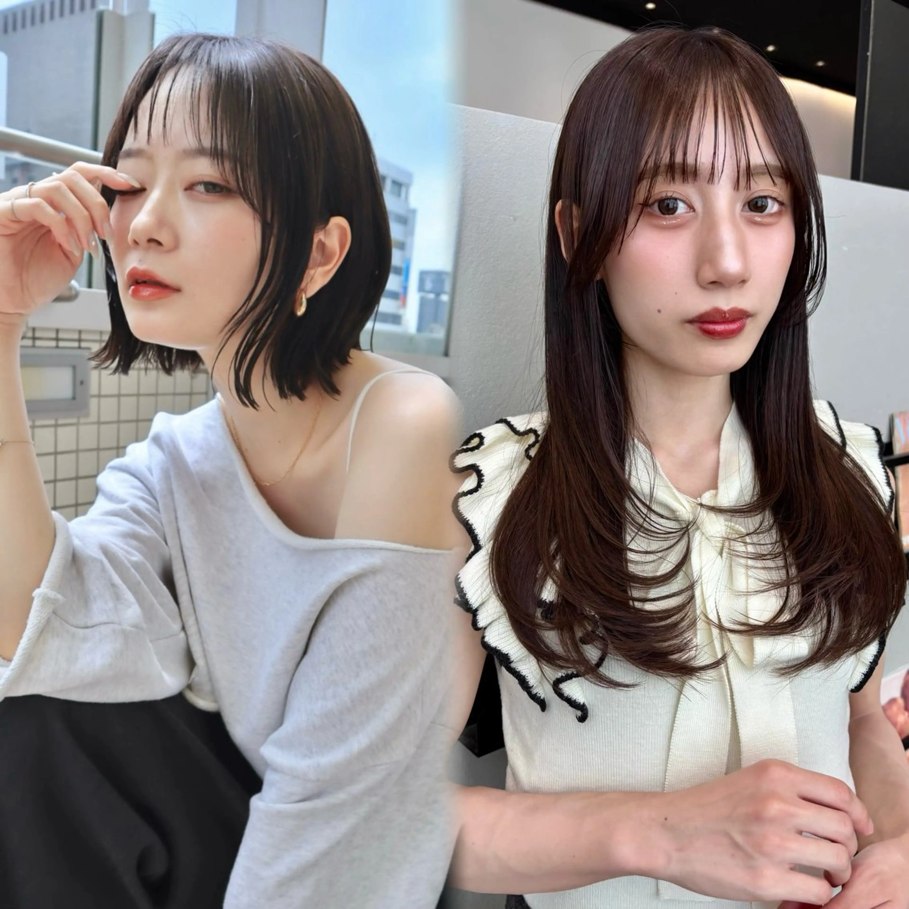 【💎10月平日限定💎】トレンドカットカラートリートメント🍀の写真