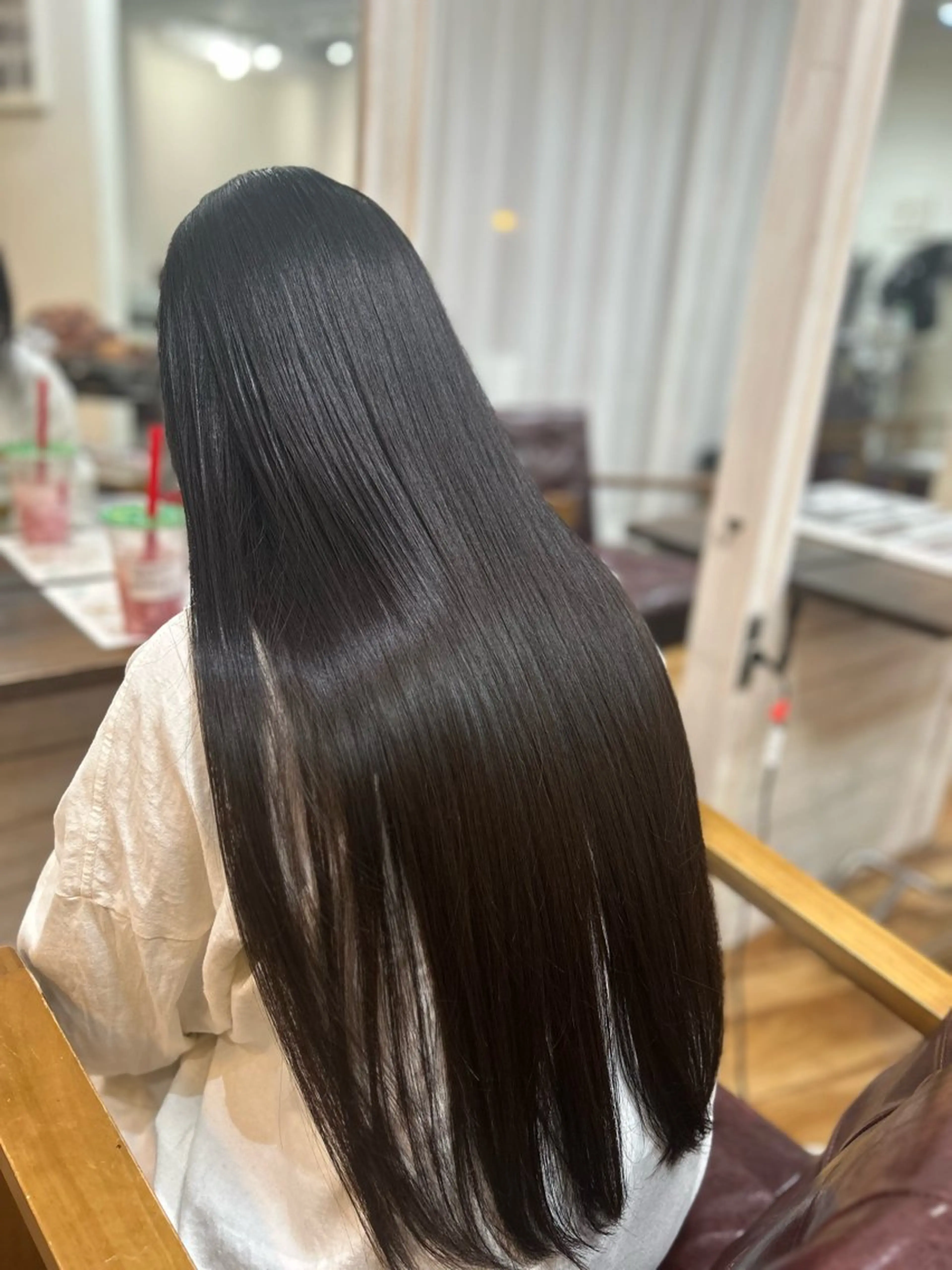 ロング 髪質改善 トリートメント CECIL hair なんば店所属・メンズパーマ 艶髪☆店長☆有馬のヘアスタイル