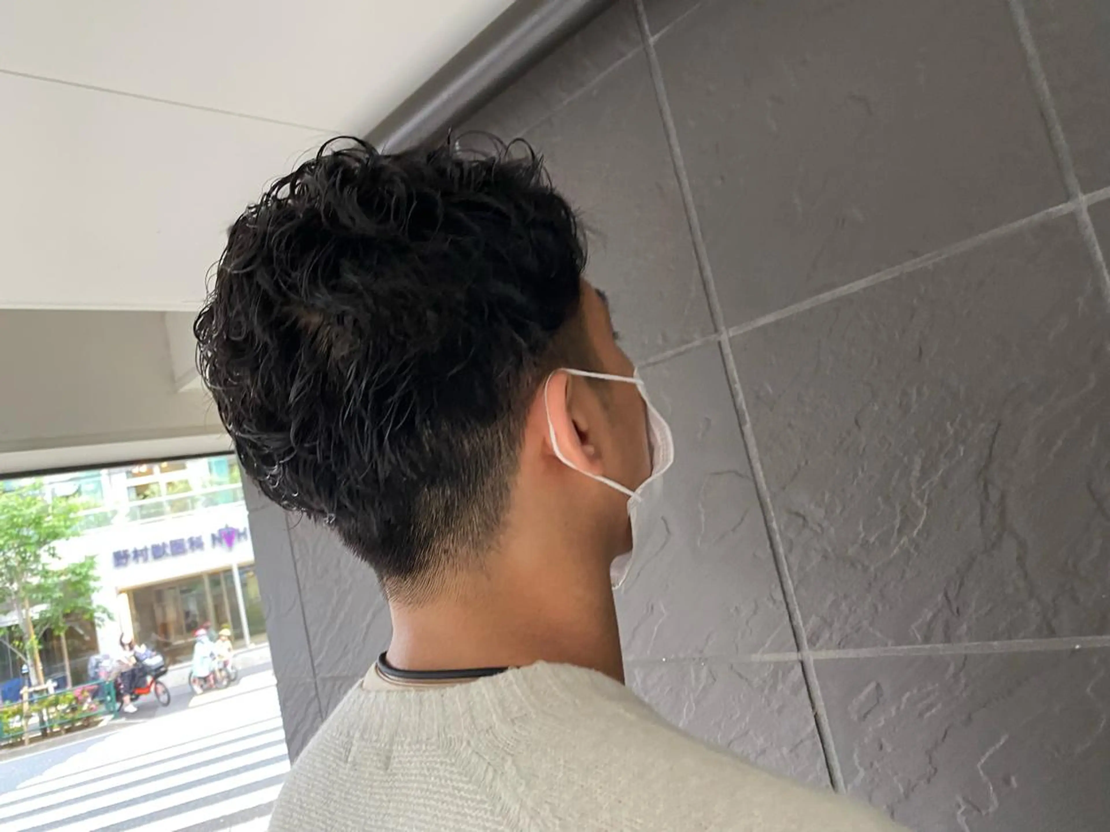 パーマ カット パーマ 佐々木 菜摘のヘアスタイル