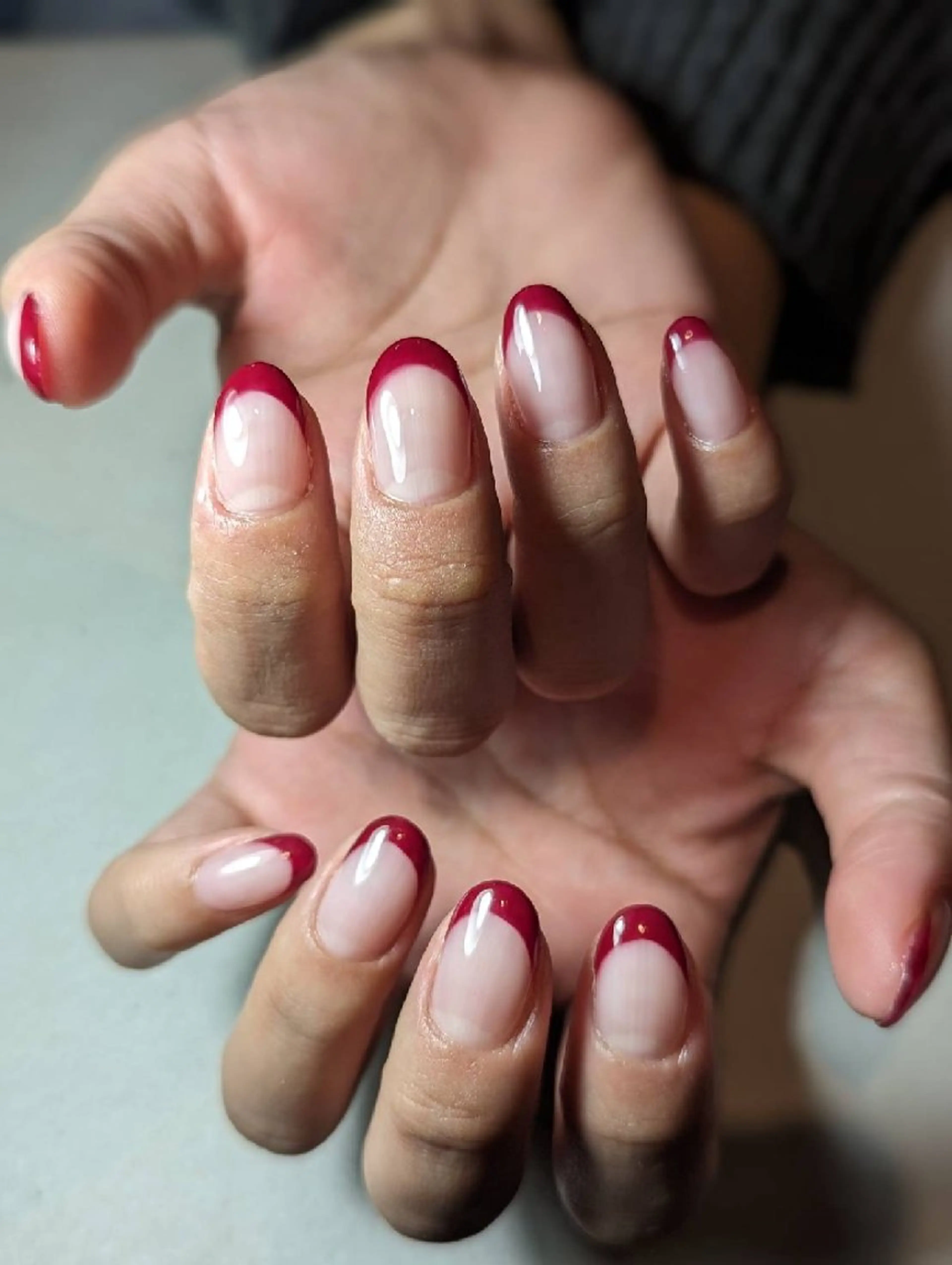 ネイル フレンチネイル Nailsalon BEeR。のネイルデザイン