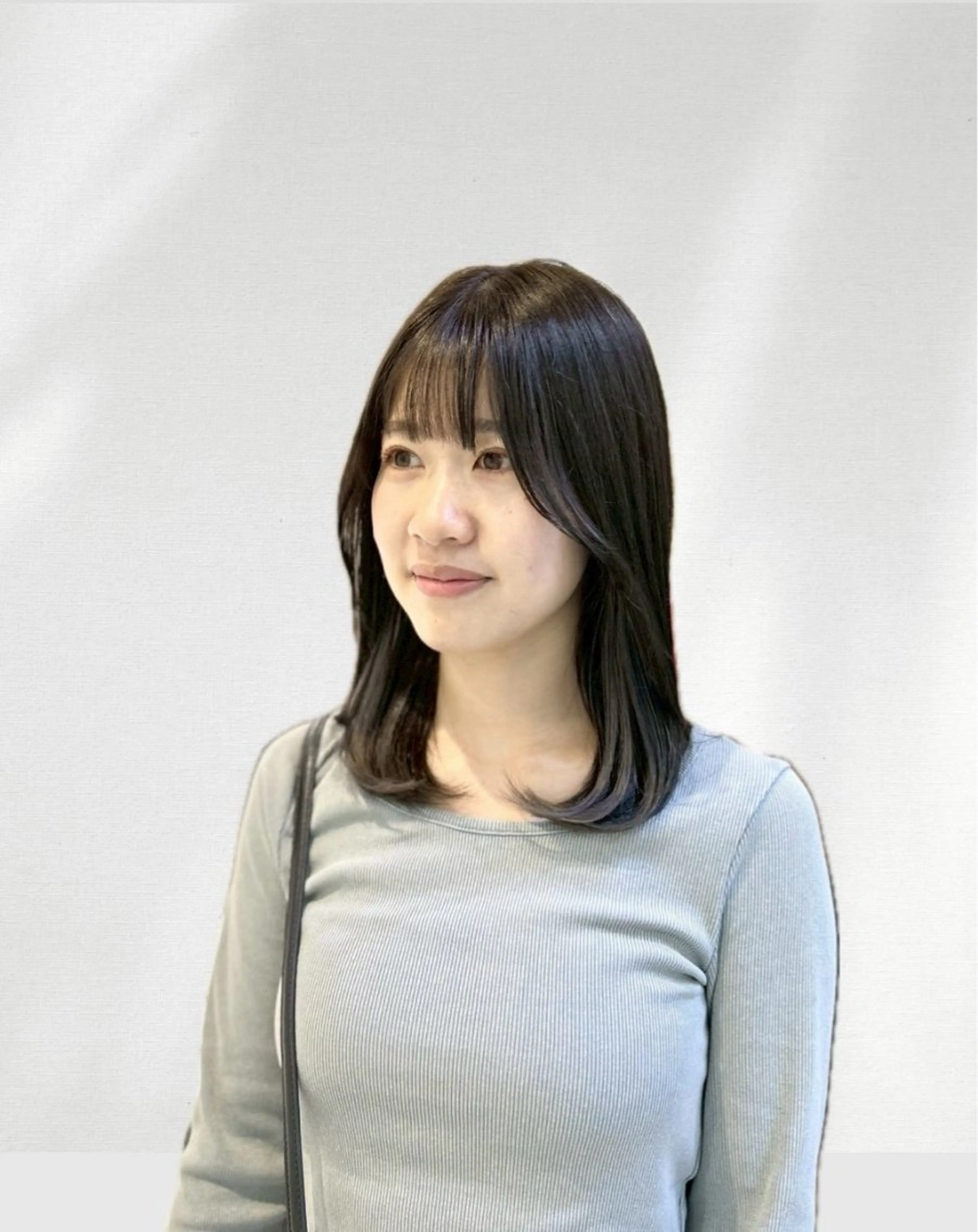 ミディアム カット トリートメント ヘッドスパ Bear Fruit 新潟店所属・美髪矯正／ 山田　千里のヘアスタイル