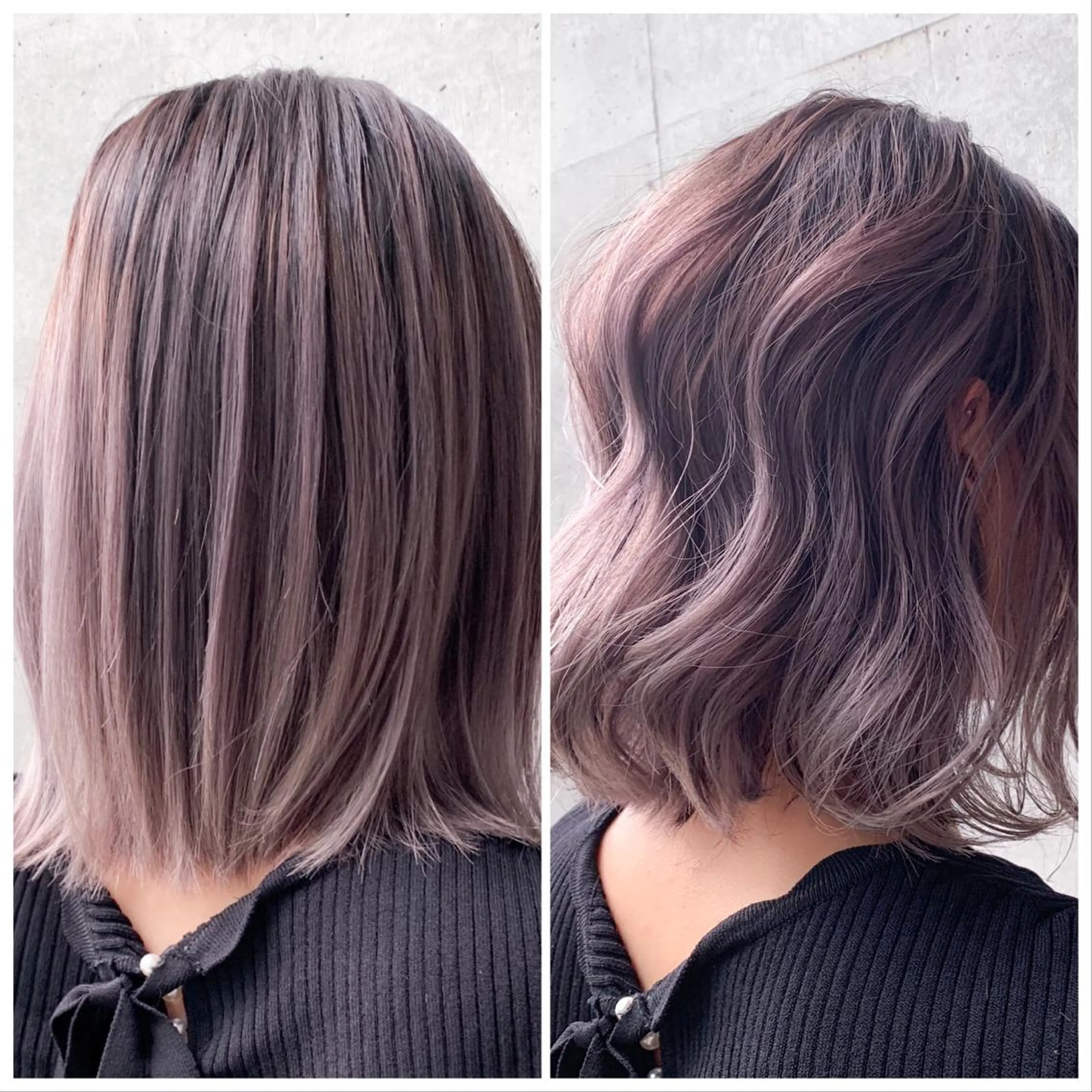 ミディアム ハイライト レイヤーカット トリートメント 🔍髪質改善診断🔎 長山　 シュンスケのヘアスタイル