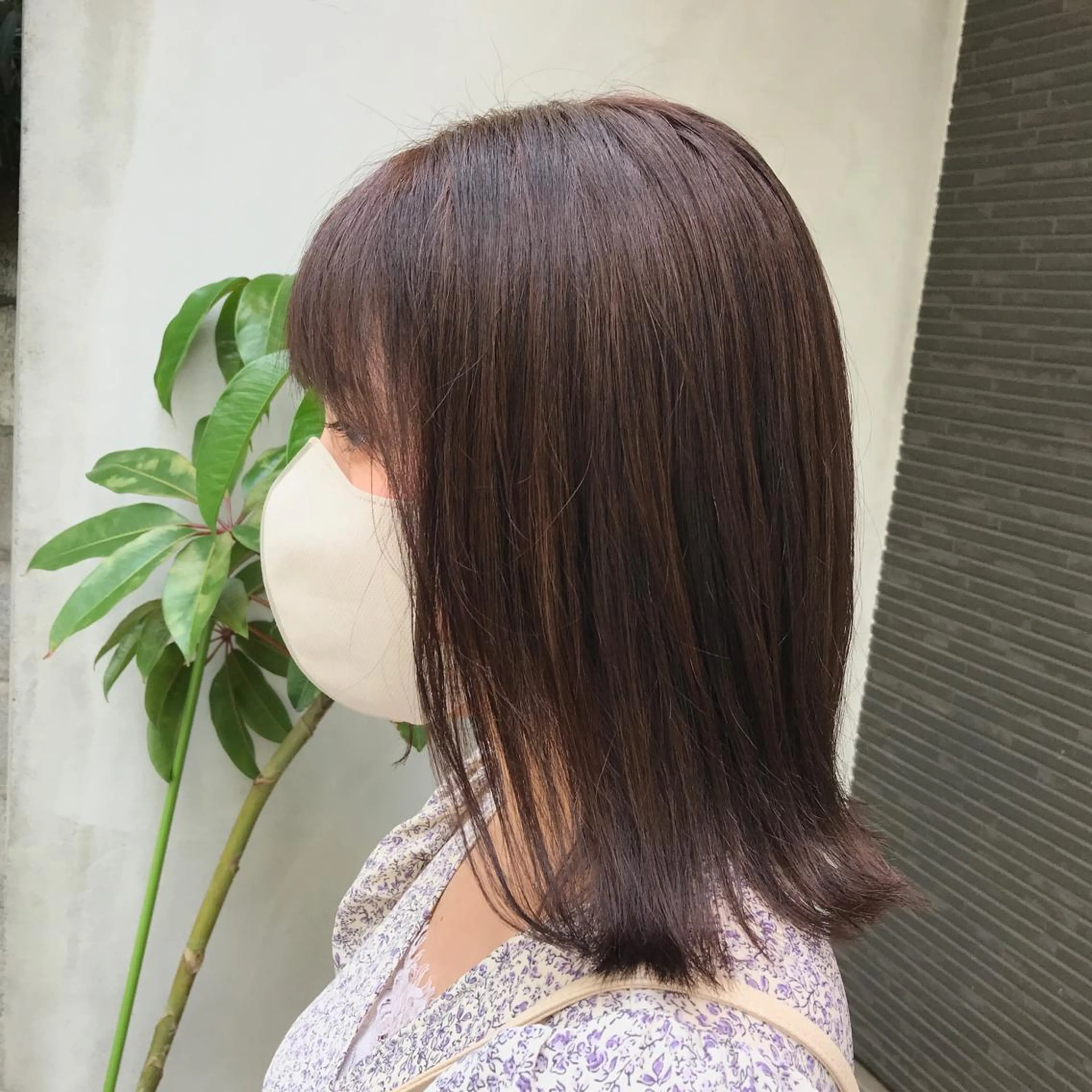 ミディアム カラー ショートボブ アディクシーカラー バレイヤージュ ベージュカラー ブリーチ ヘアカラー ショート/グレージュ 鈴木春樹のヘアスタイル