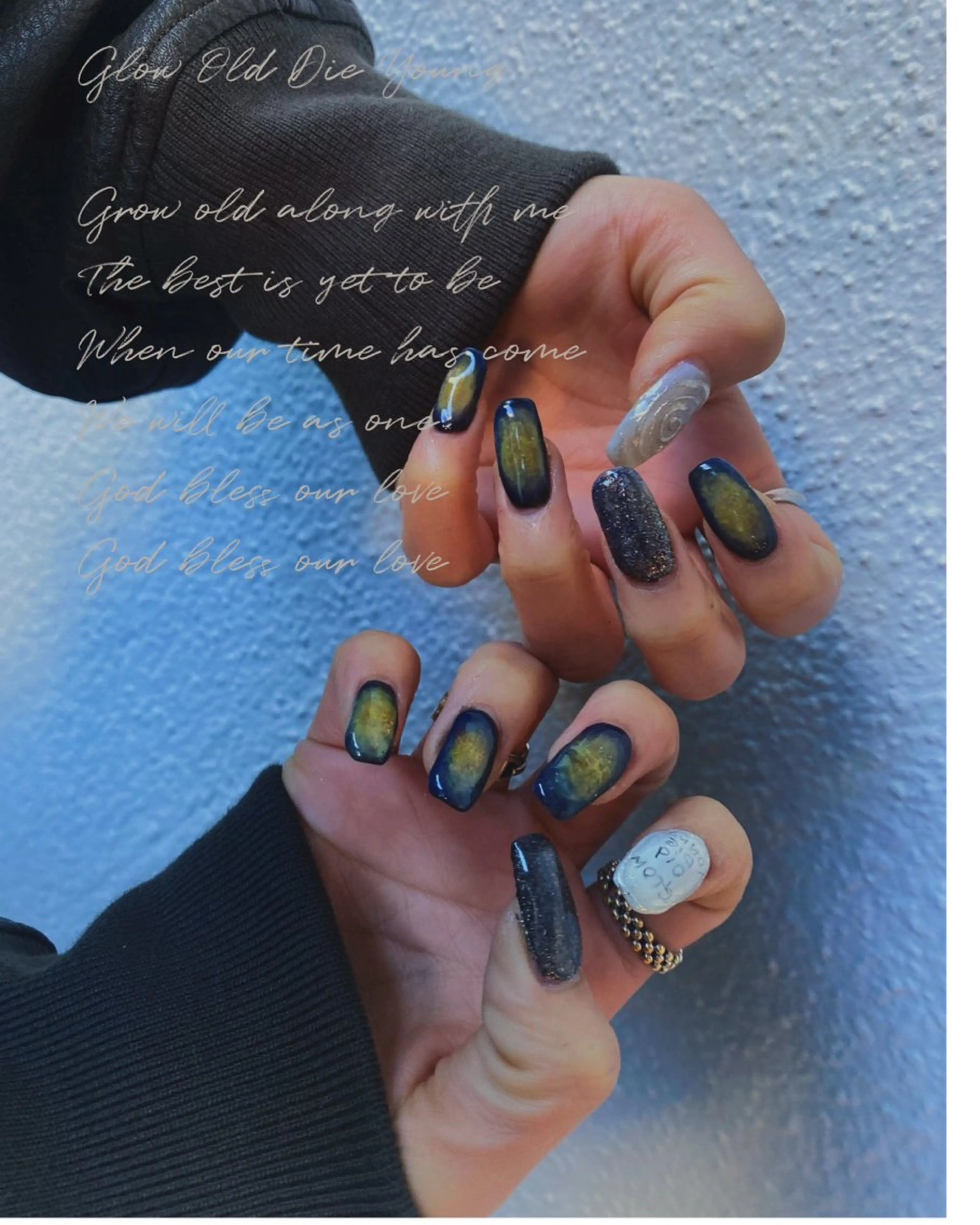 ネイル 成人式 free hug Hiromiのネイルデザイン