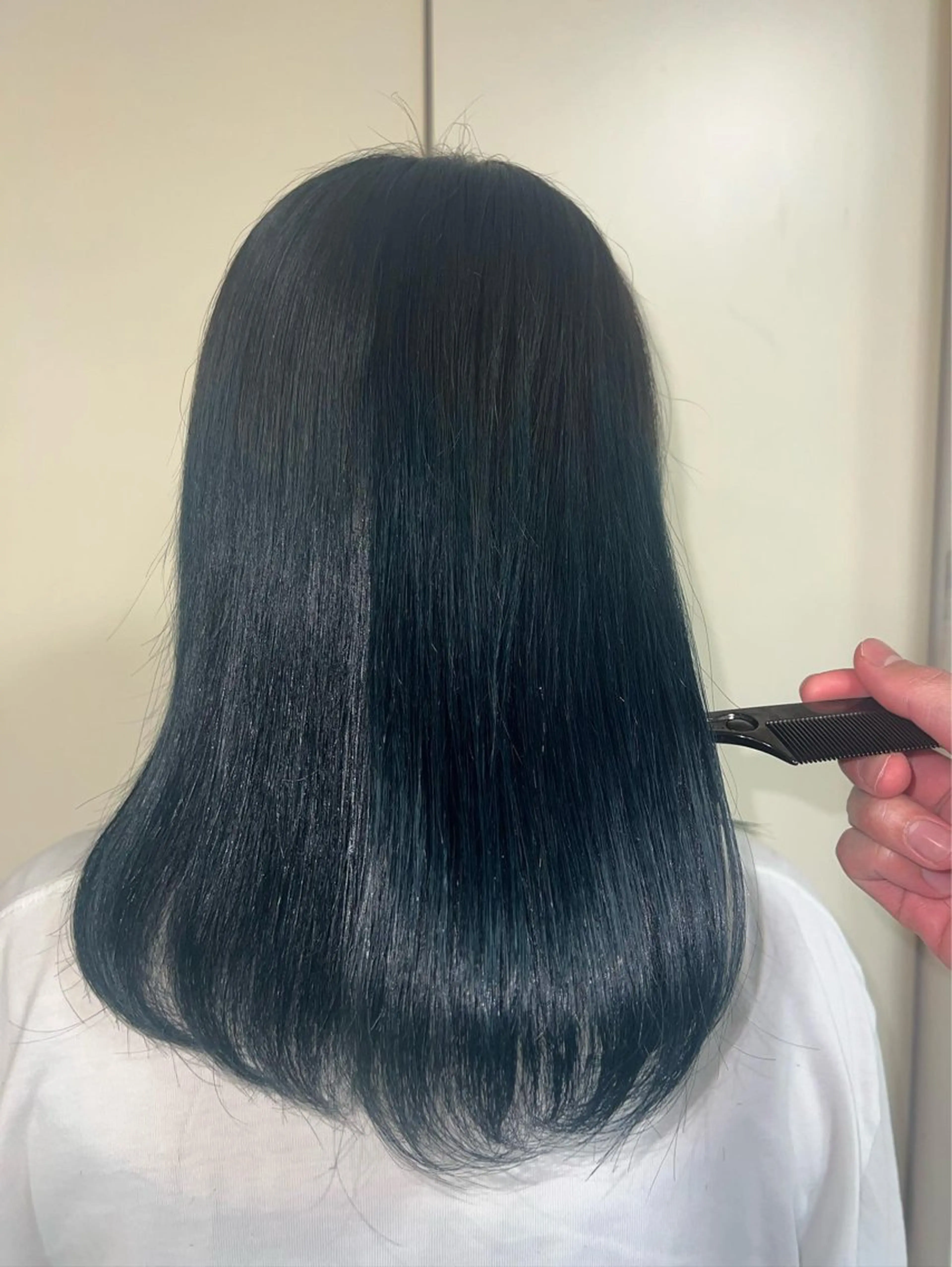 ロング カラー 勝島 翔のヘアスタイル