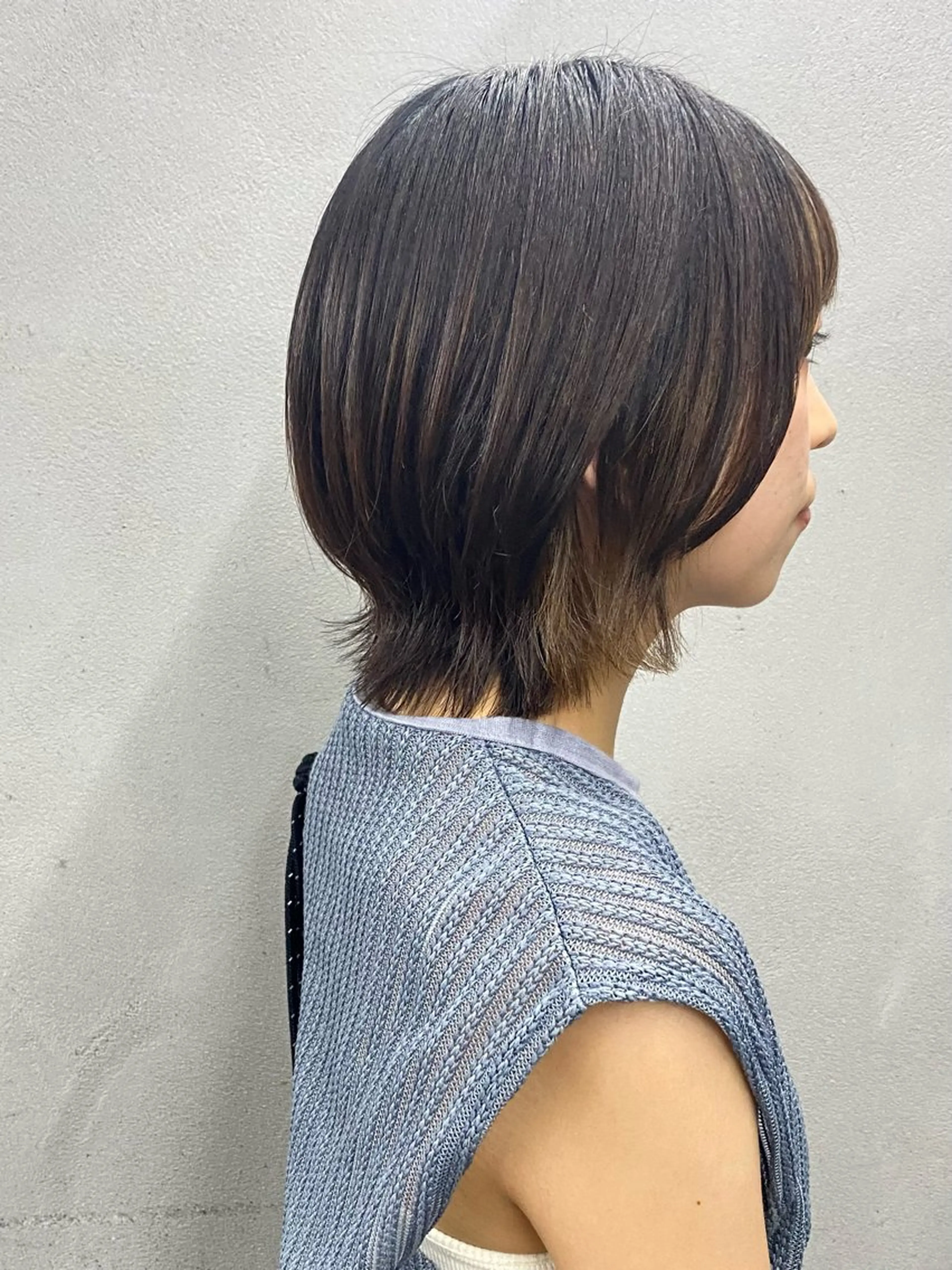 ミディアム カット トリートメント 柏 デザインカラー/ レイヤー🐣シオリのヘアスタイル
