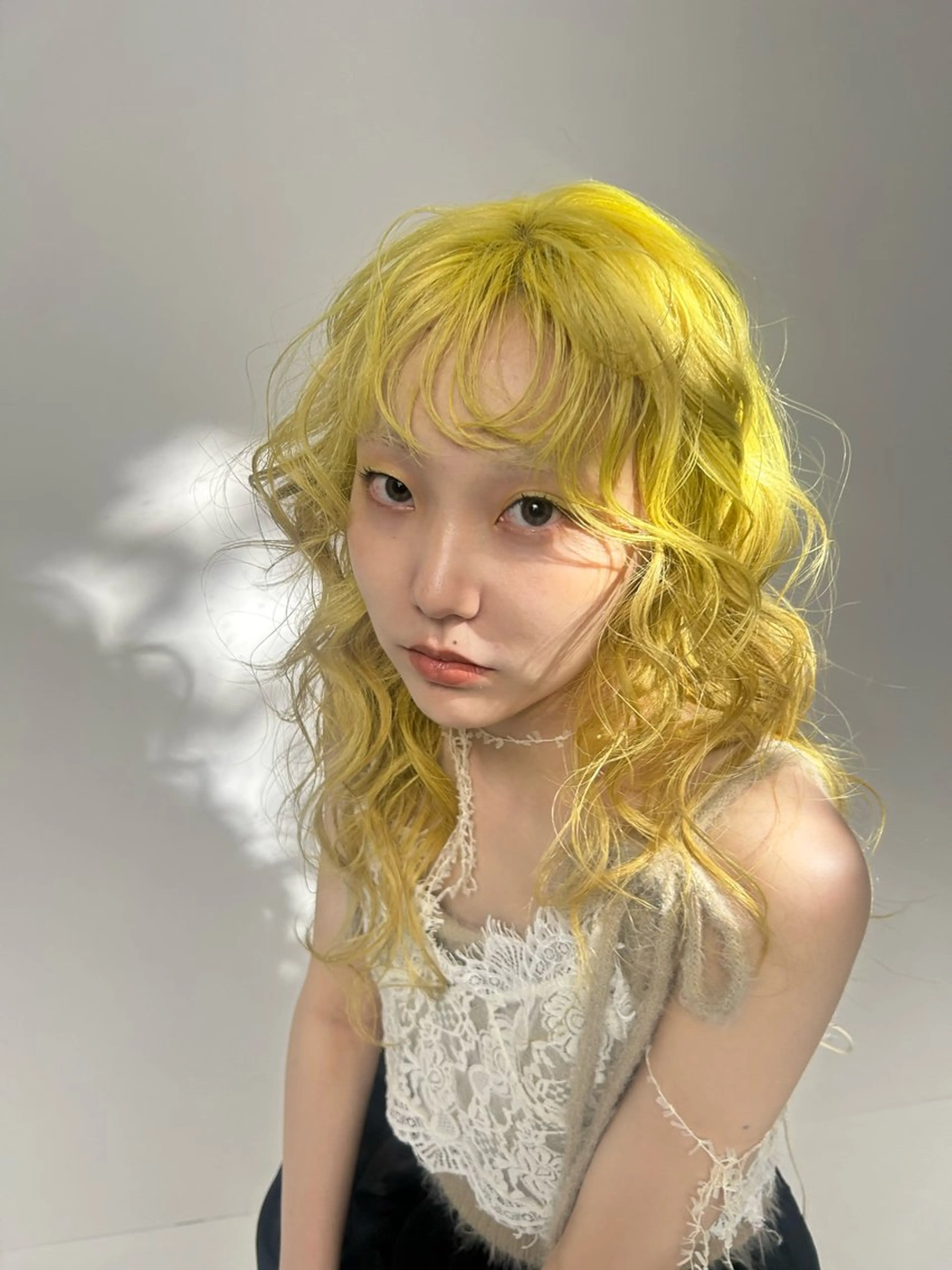 ブリーチリタッチ➕オンカラーの写真