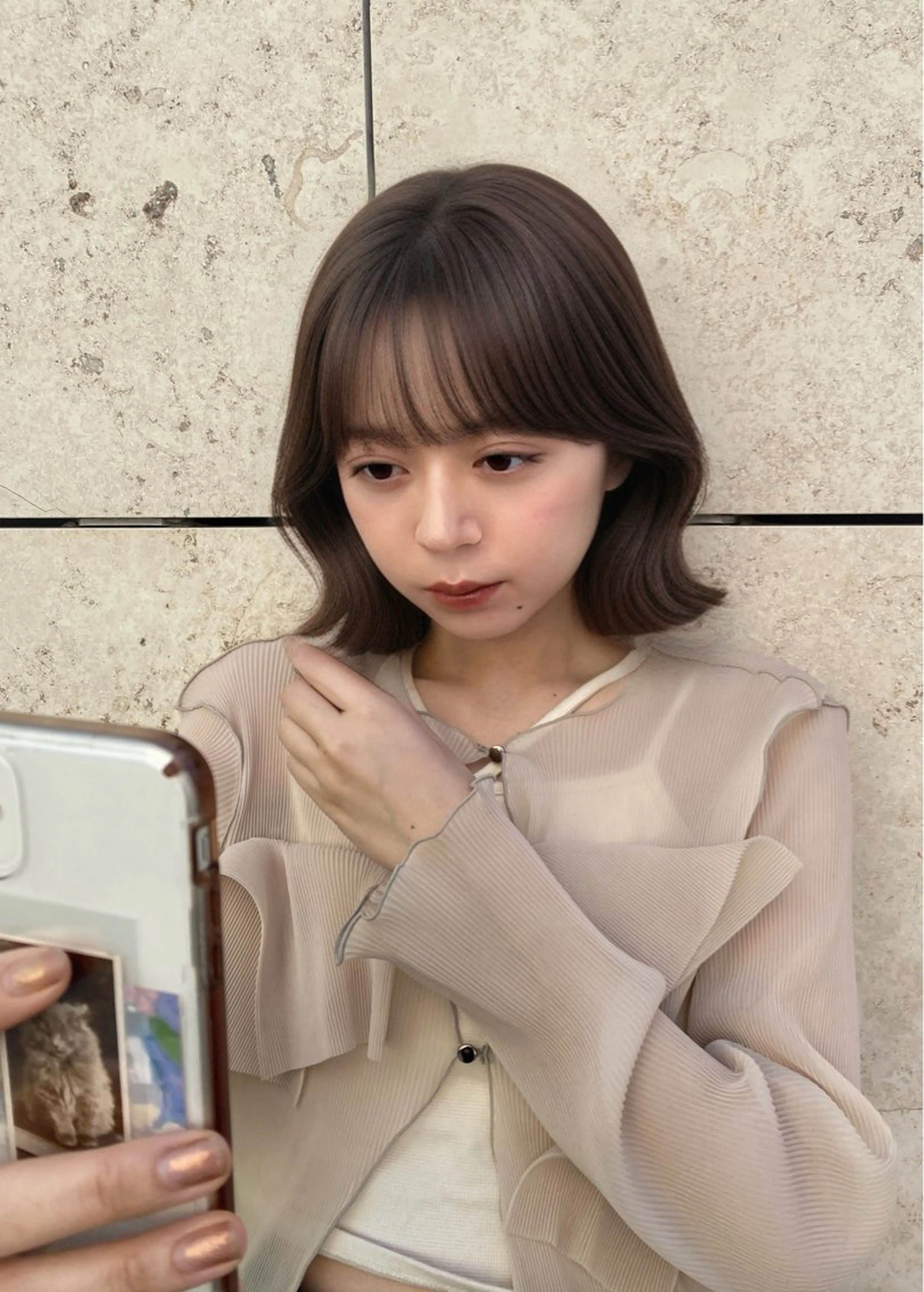 ミディアム カラー COALL nex the salon所属・Riria✨ レイヤーカットのヘアスタイル