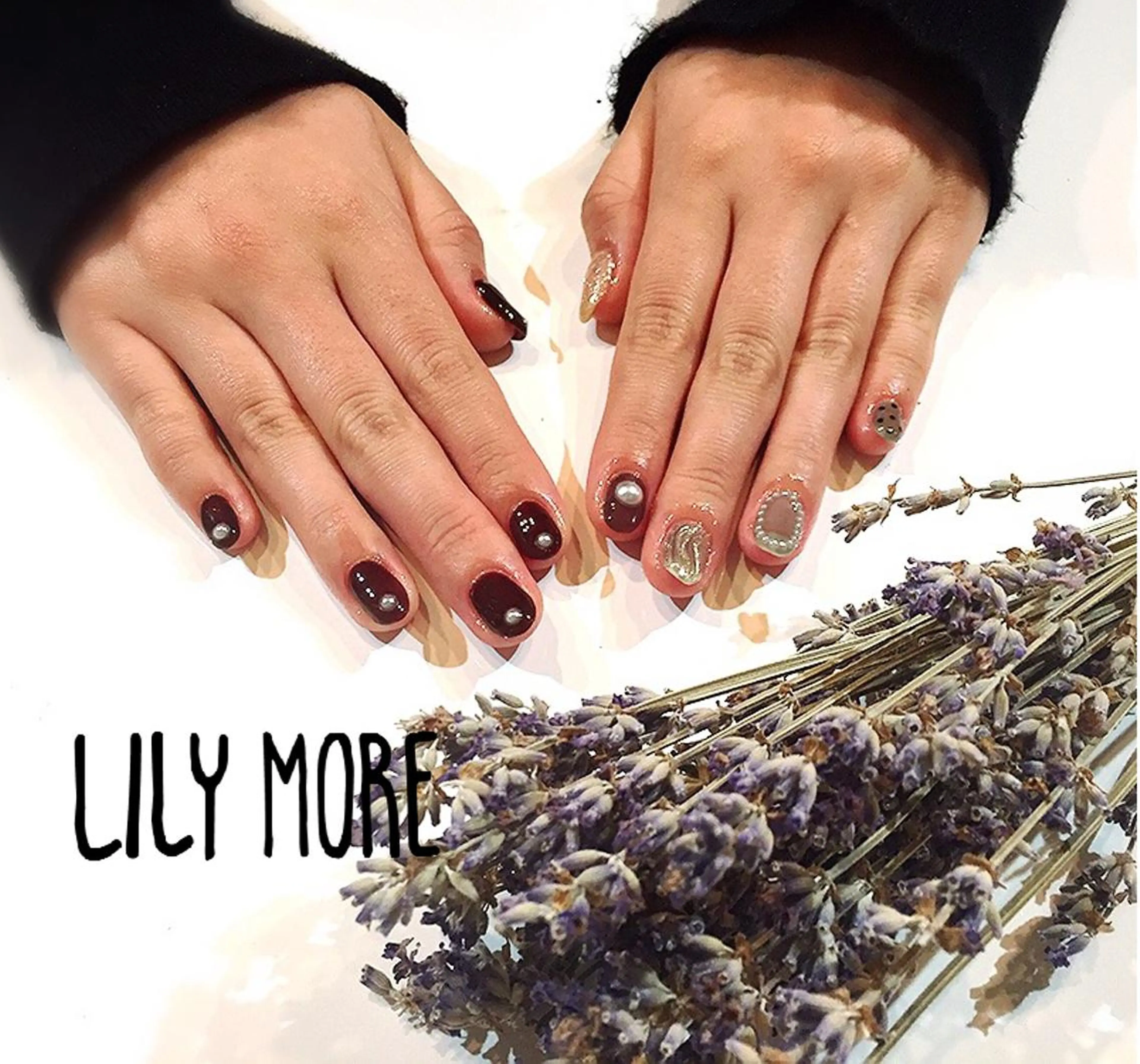 ネイル ニュアンスネイル Lily closetのネイルデザイン