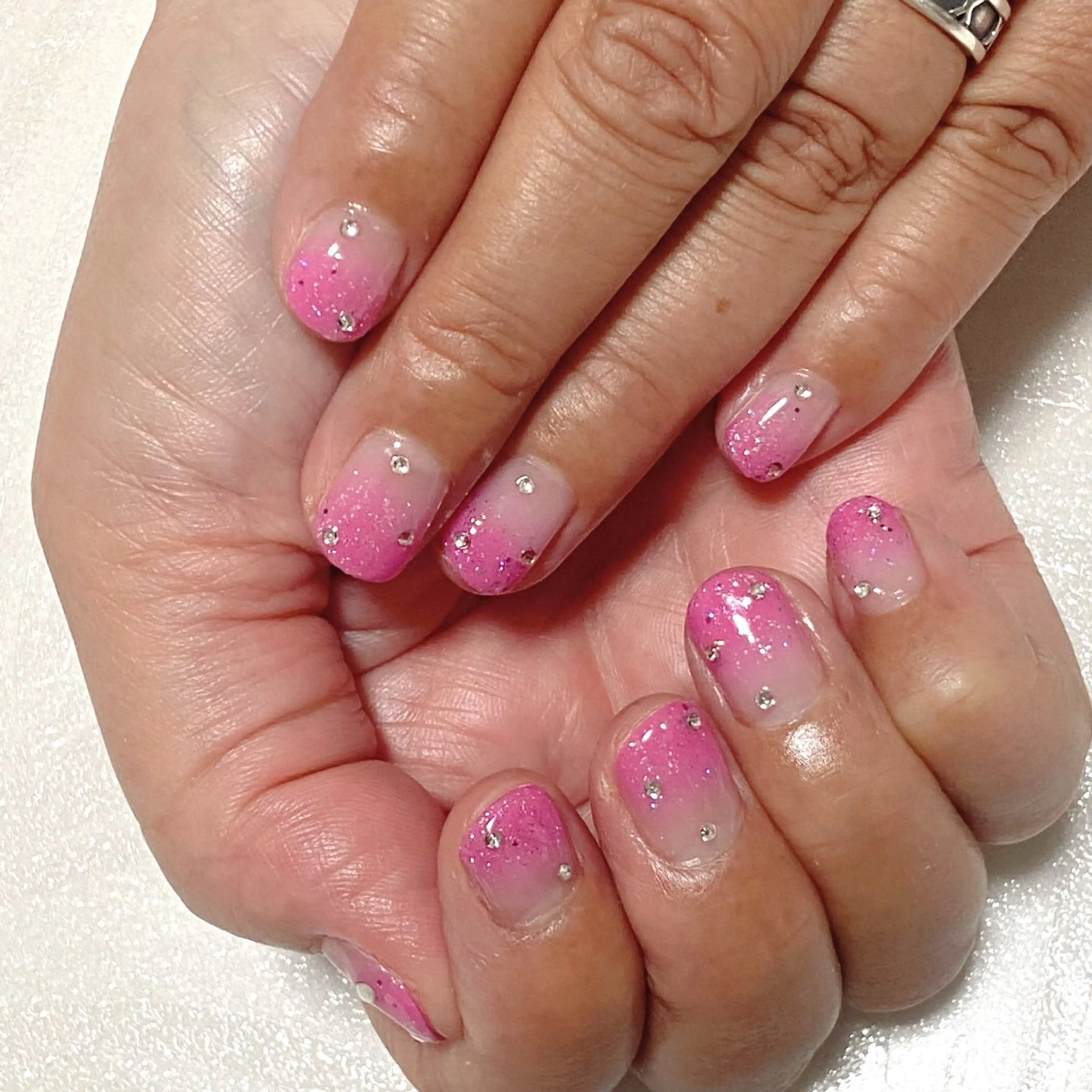 ネイル ラメ(グリッター) nail salon MARuのネイルデザイン