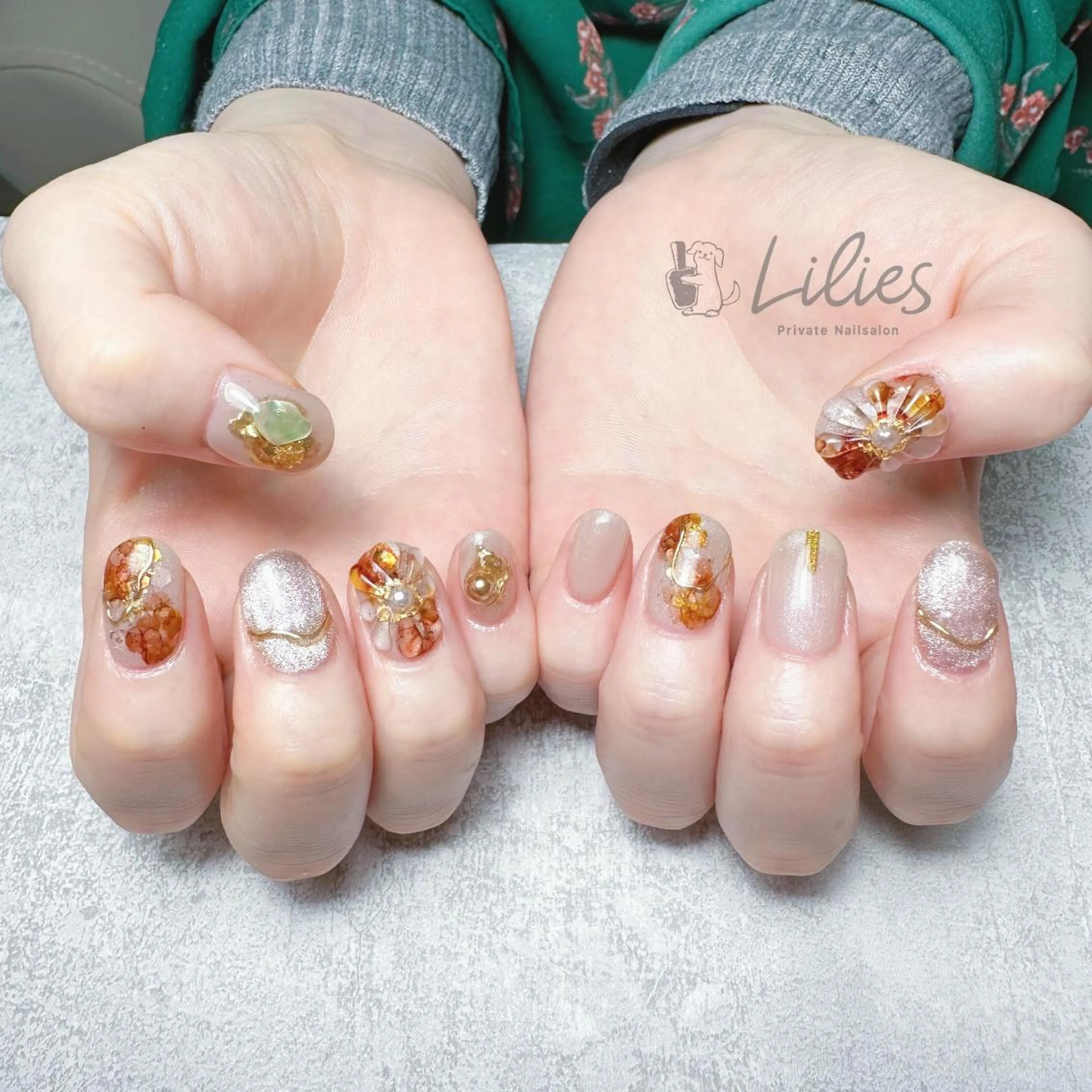ネイル ハンドネイル Private Nailsalon Lilies所属・Nailsalon Lilies♡のネイルデザイン