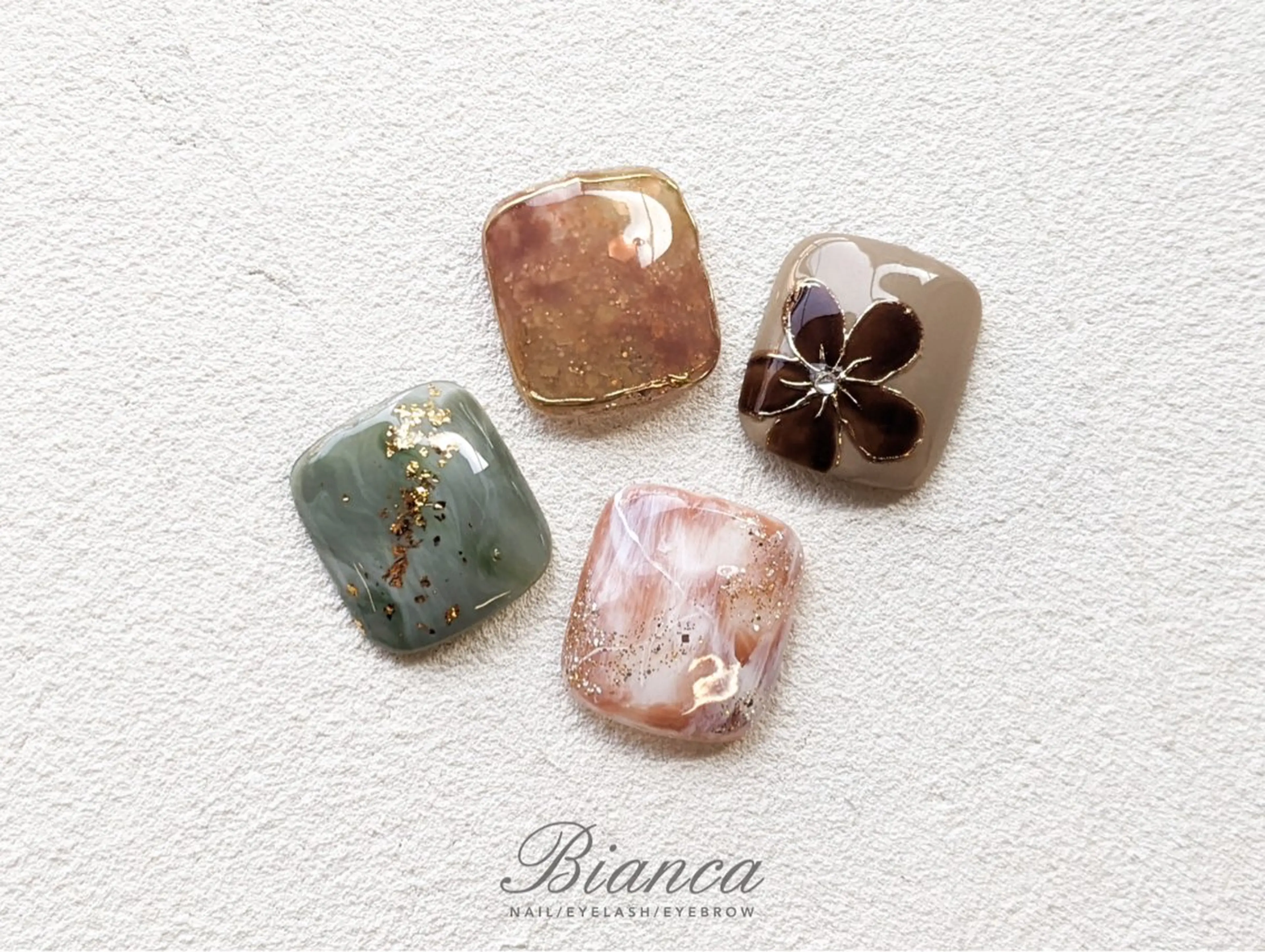 ネイル フットネイル Bianca栄店 みさと店長のネイルデザイン