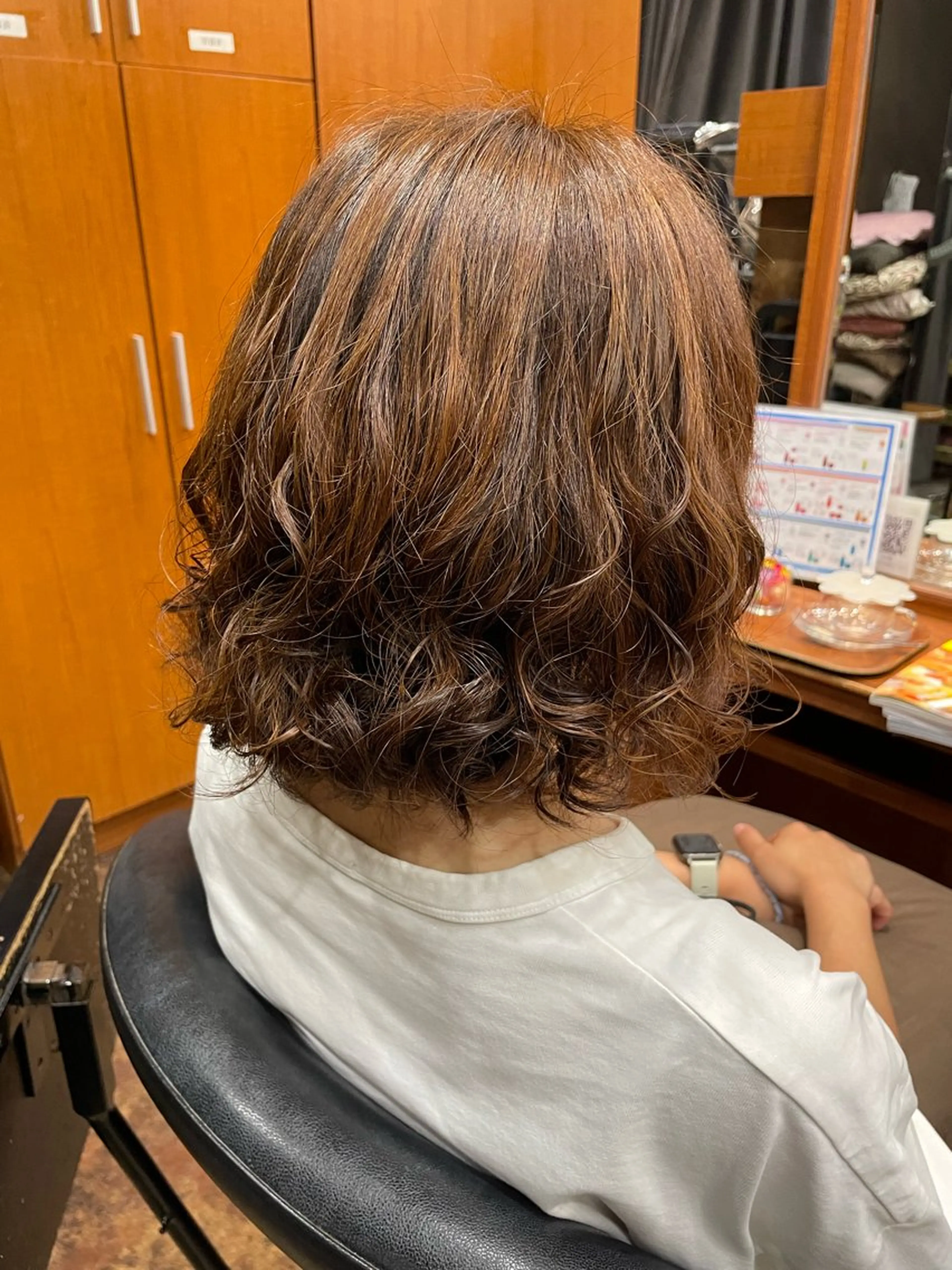 パーマ 落合 ちりのヘアスタイル