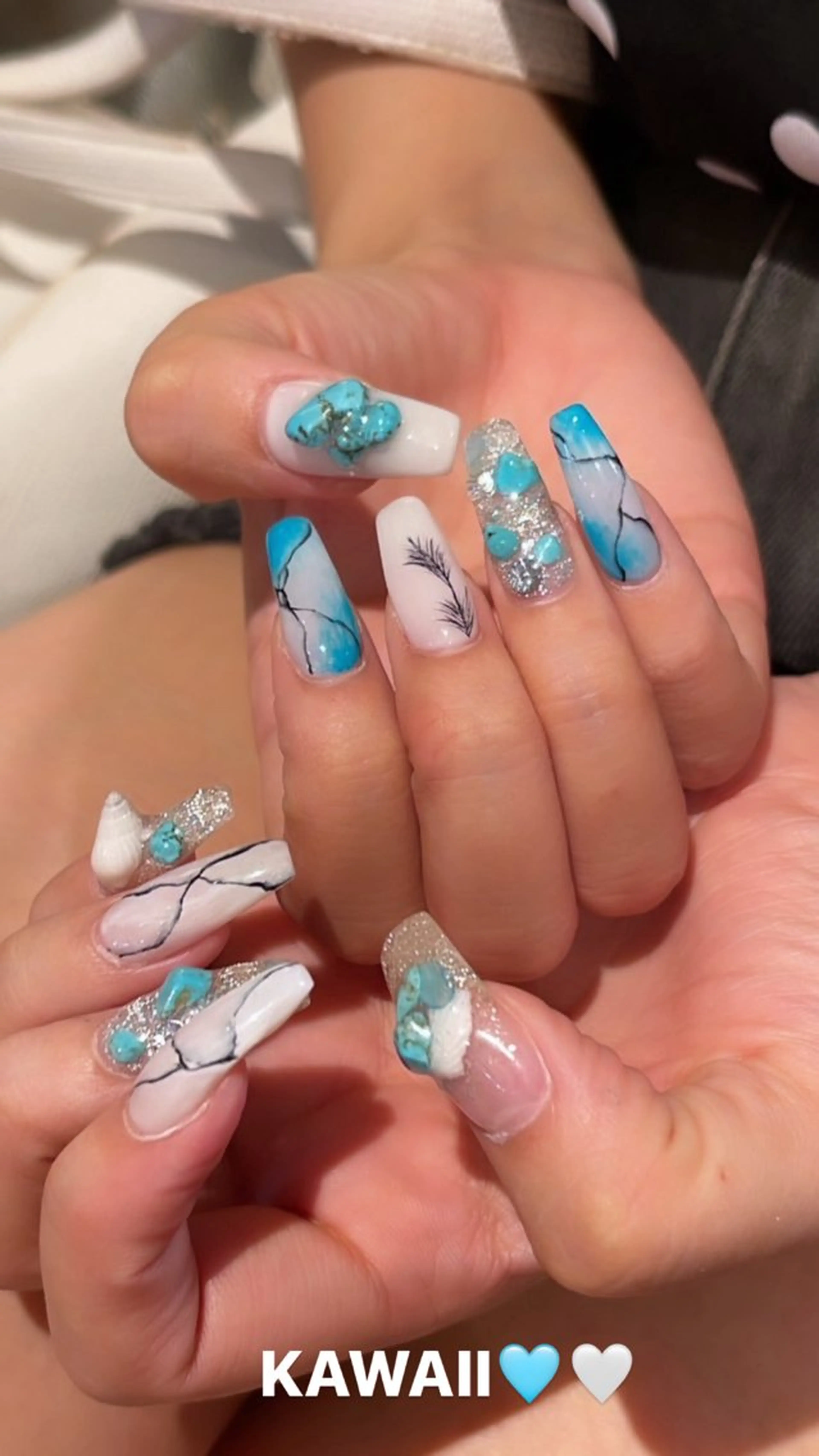 ネイル ハンドネイル オーロラ所属・YUI nailのネイルデザイン