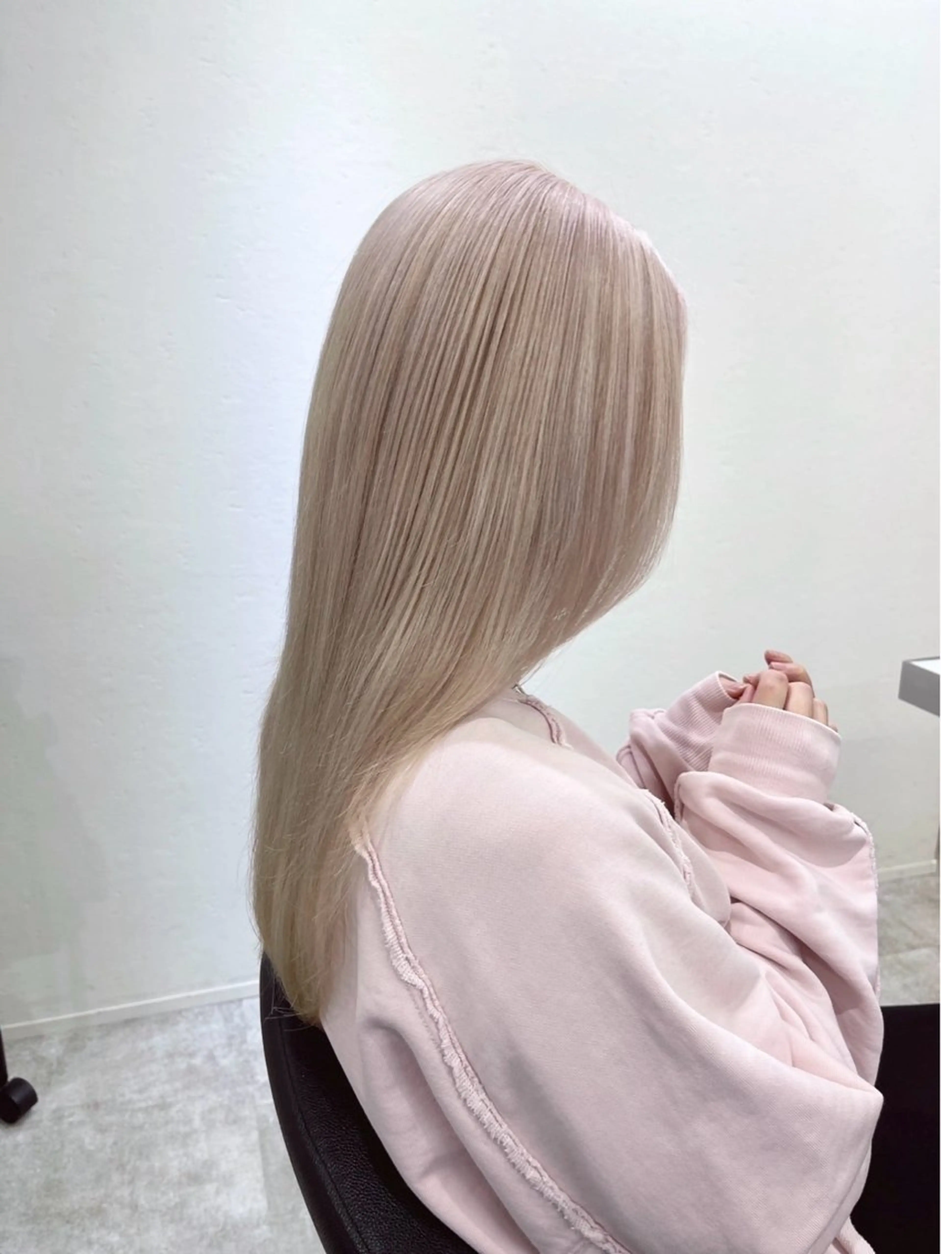 ロング カラー トリートメント Ｖｉｏｔ  銀座 樋口 桃佳のヘアスタイル