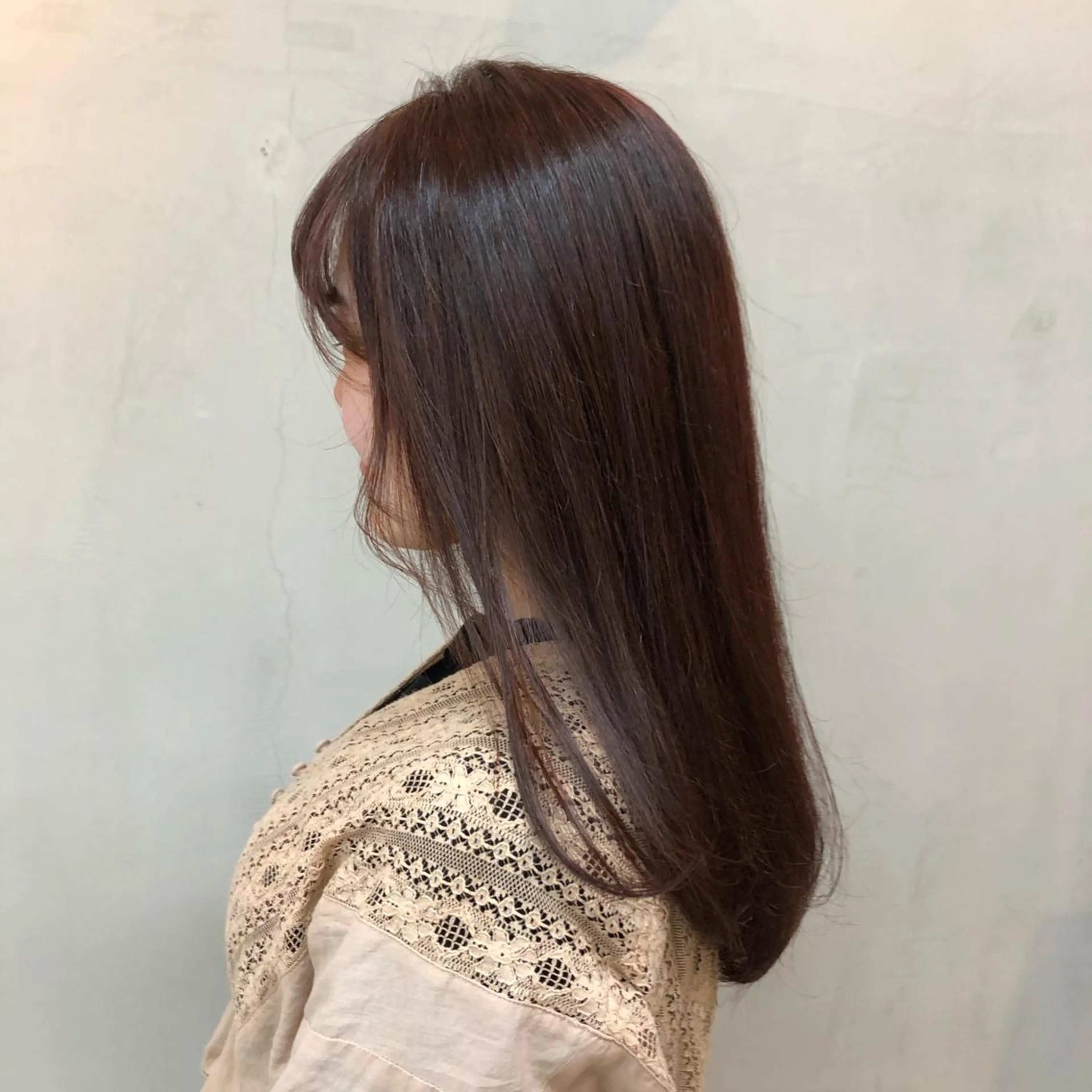 ロング カラー ピンクカラー astar所属・kotono🪿 透明感カラーのヘアスタイル