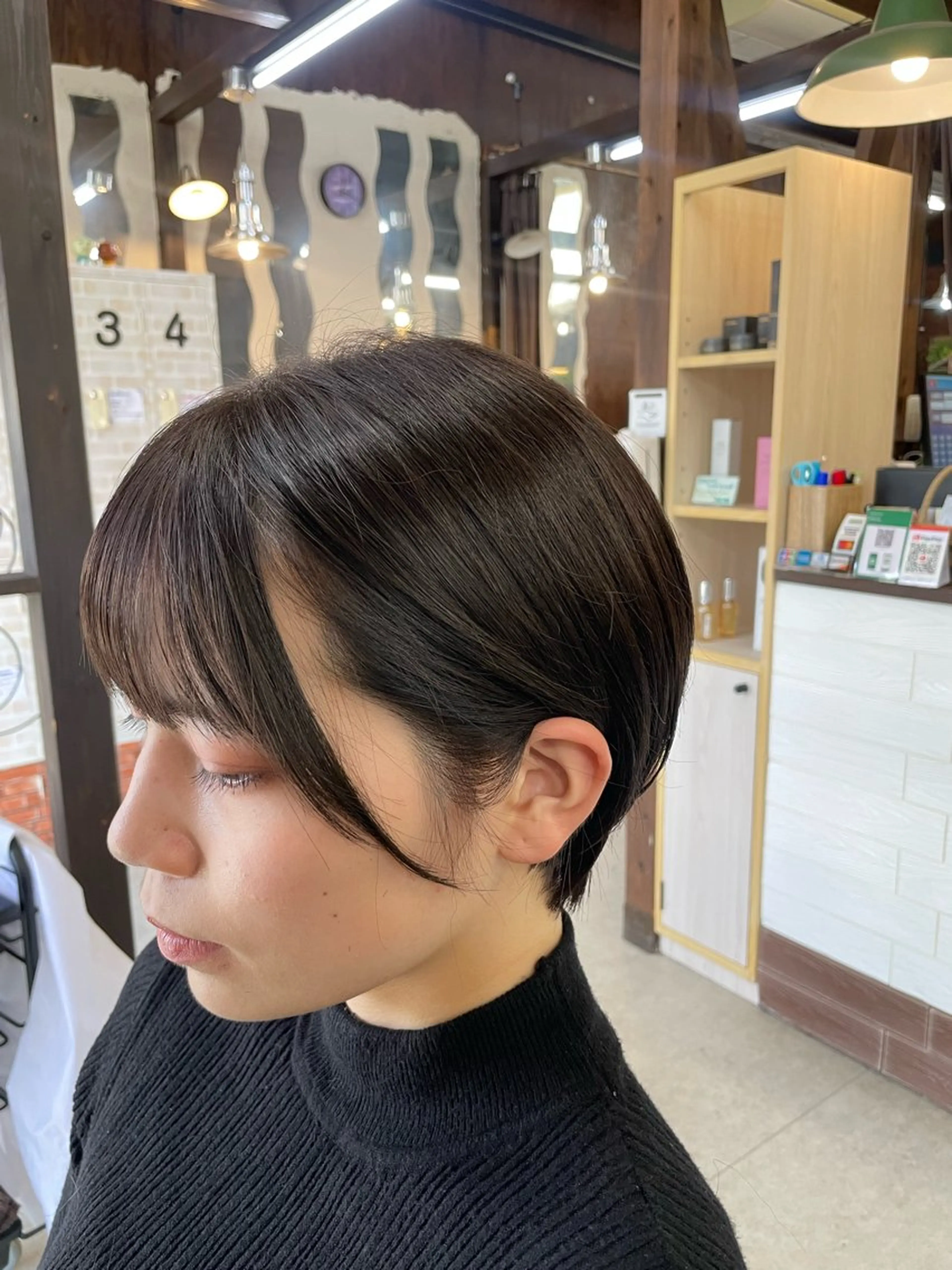 ショート EIGHT　最所 瑞稀のヘアスタイル