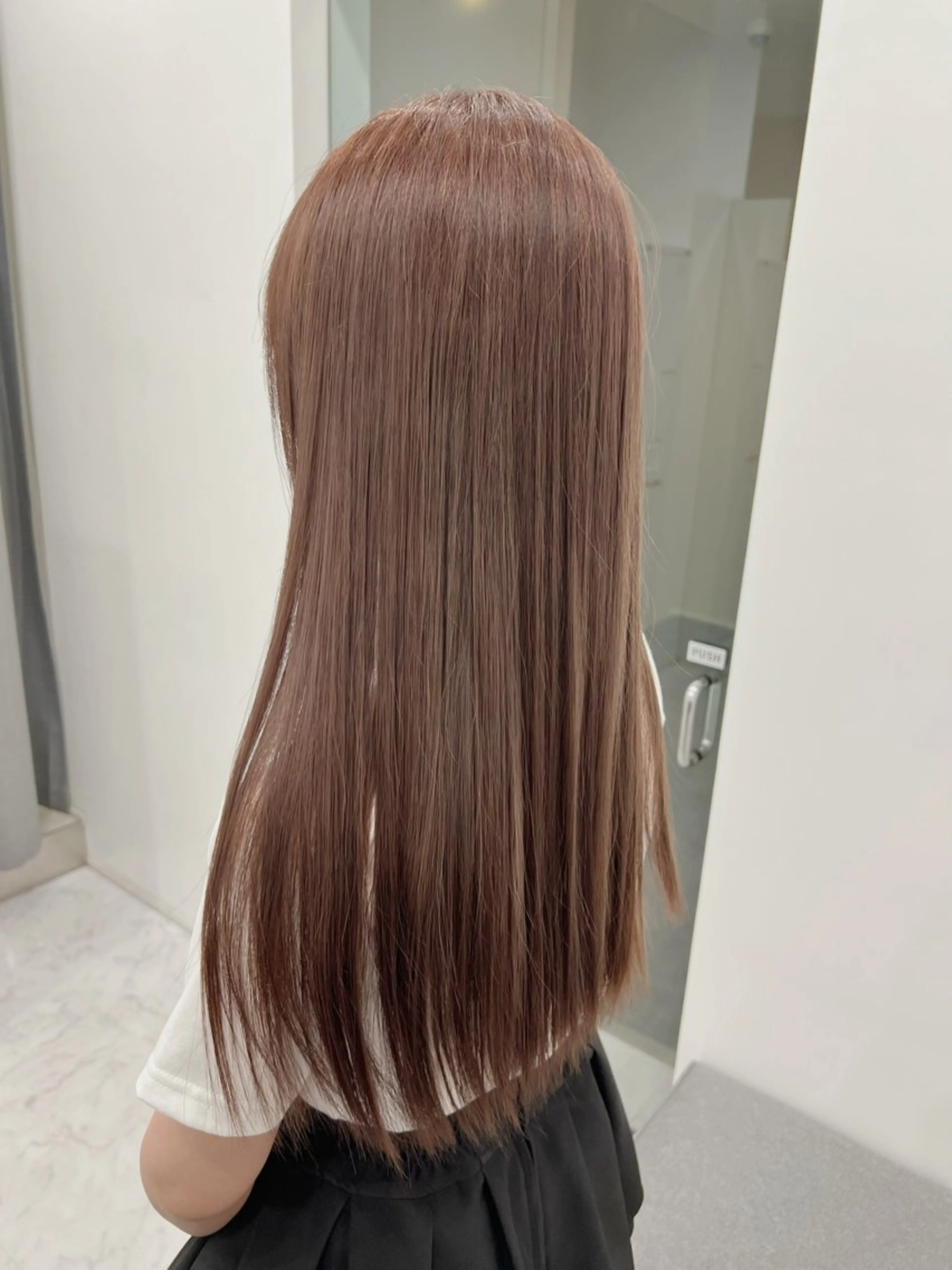 ロング カット ヘアカラー トリートメント 最高の似合わせ🪽 メンズ募集中！のヘアスタイル