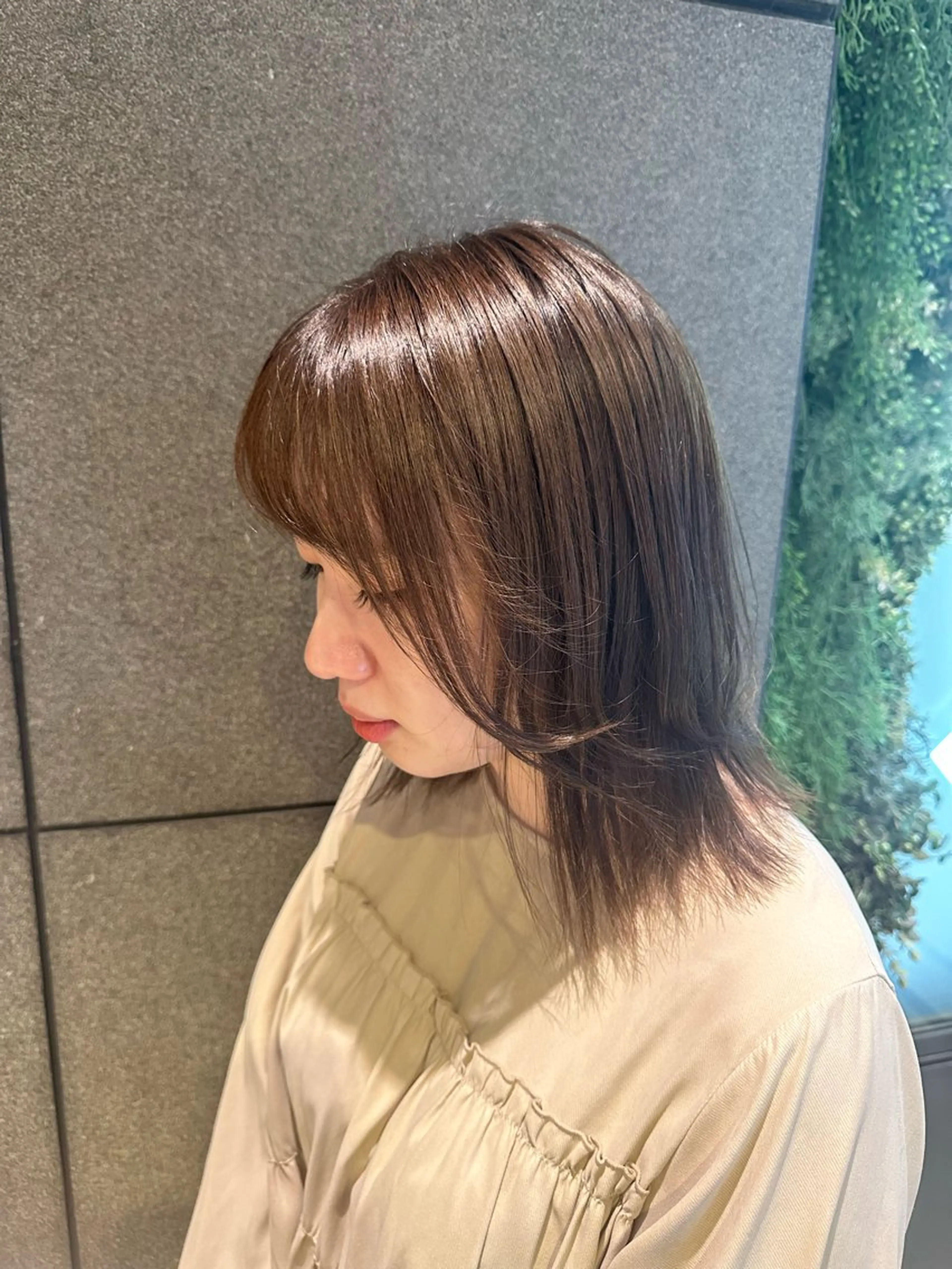ミディアム カラー SALOWIN    銀座RAY 2所属・yamashika honokaのヘアスタイル