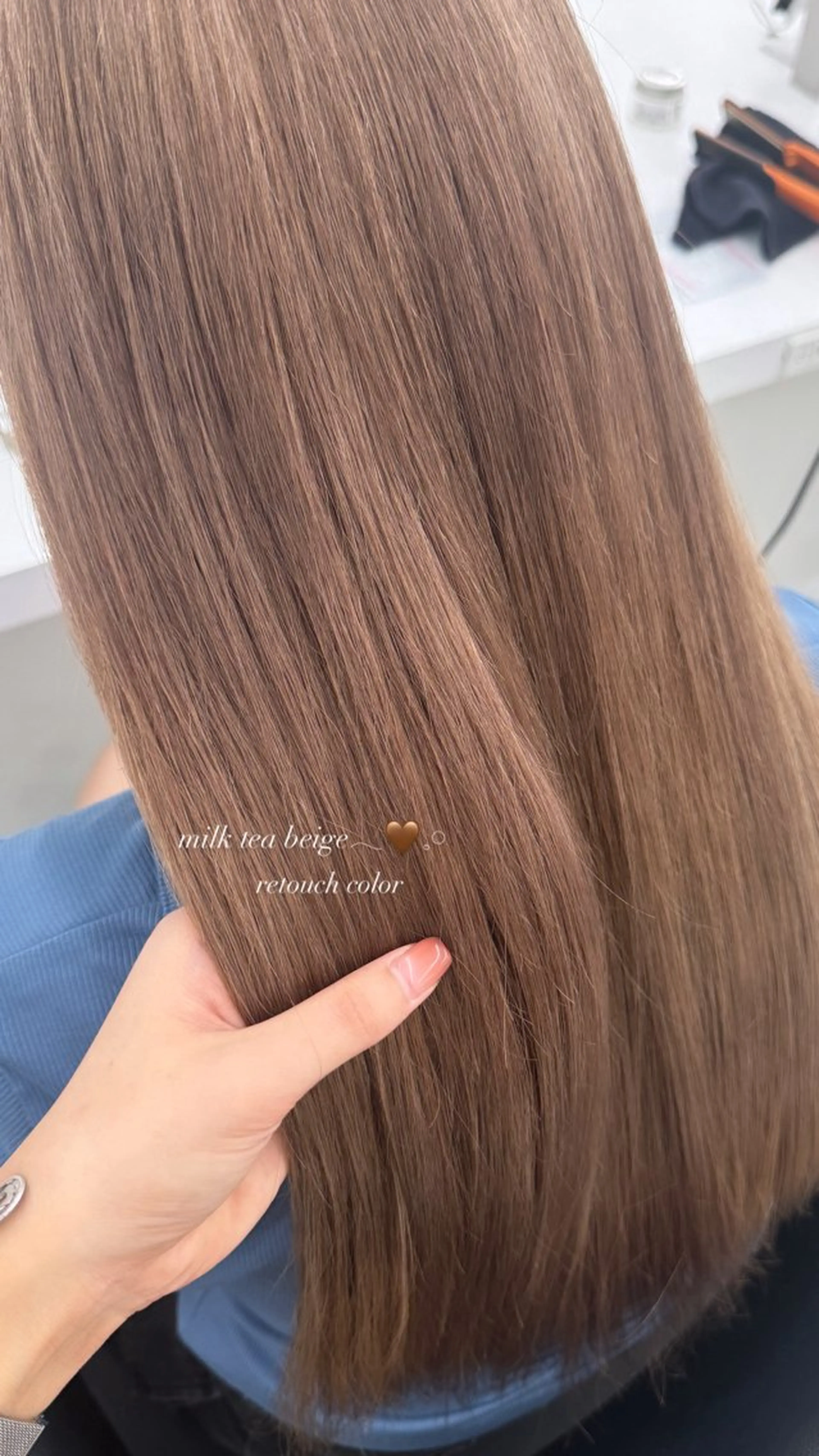 カラー noa🫧縮毛矯正/ 艶髪カラーのヘアスタイル