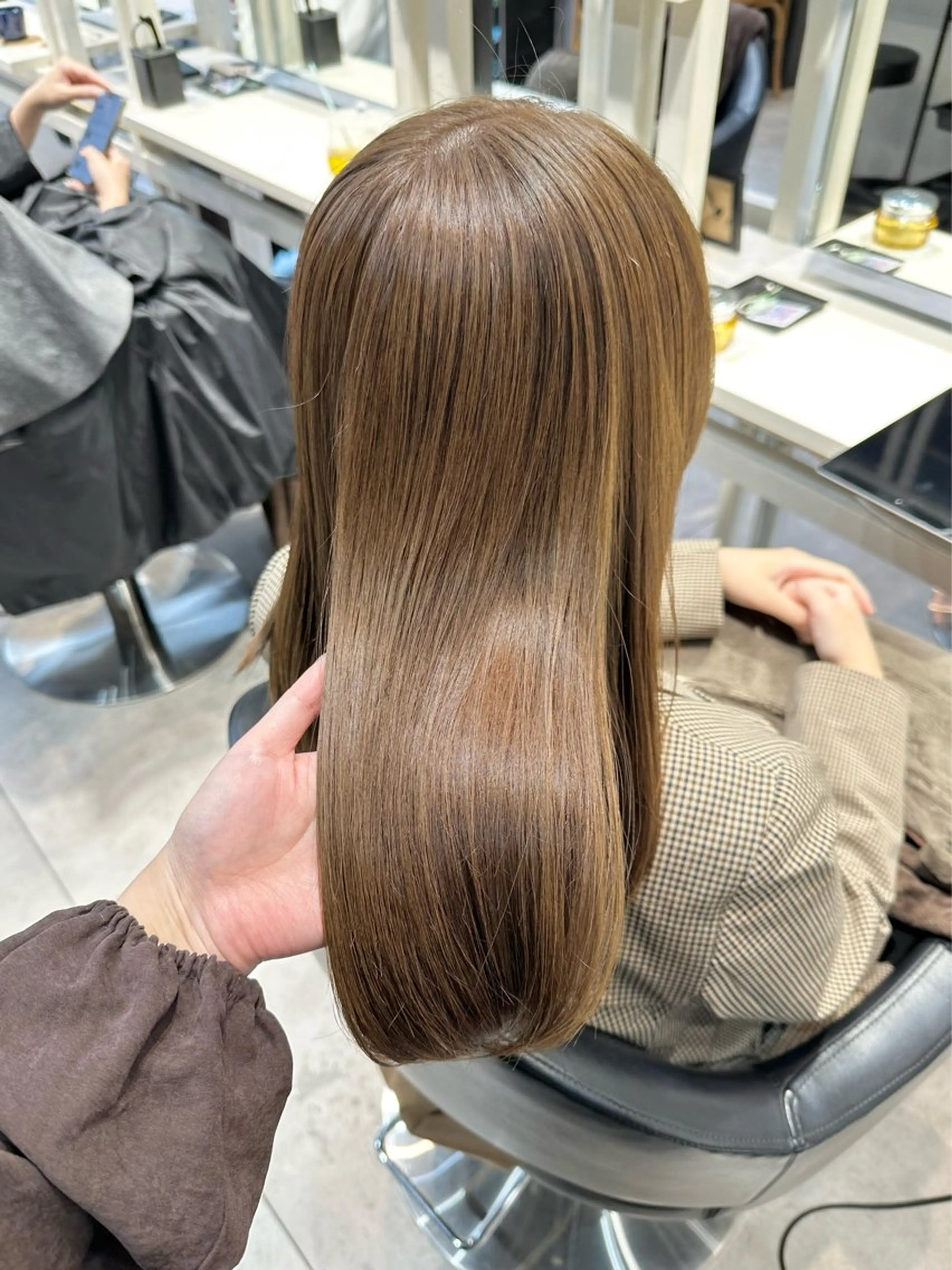 セミロング カラー カット ヘアカラー トリートメント ボブ/ショート /佐藤伶のヘアスタイル