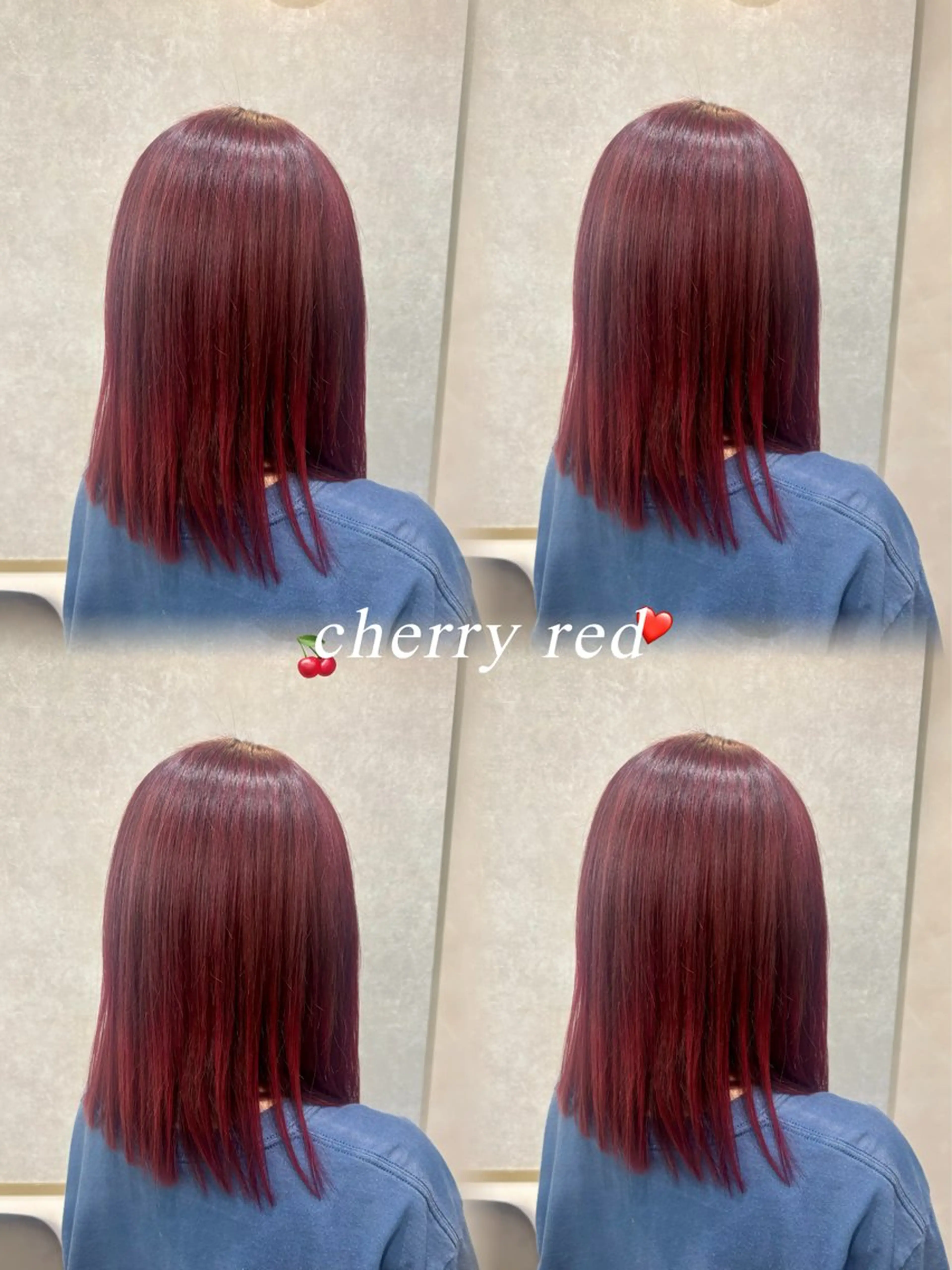 ミディアム カラー イルミナカラー トリートメント ヘアカラー 暖色/髪質改善/ ツヤ髪🎀本田愛来のヘアスタイル