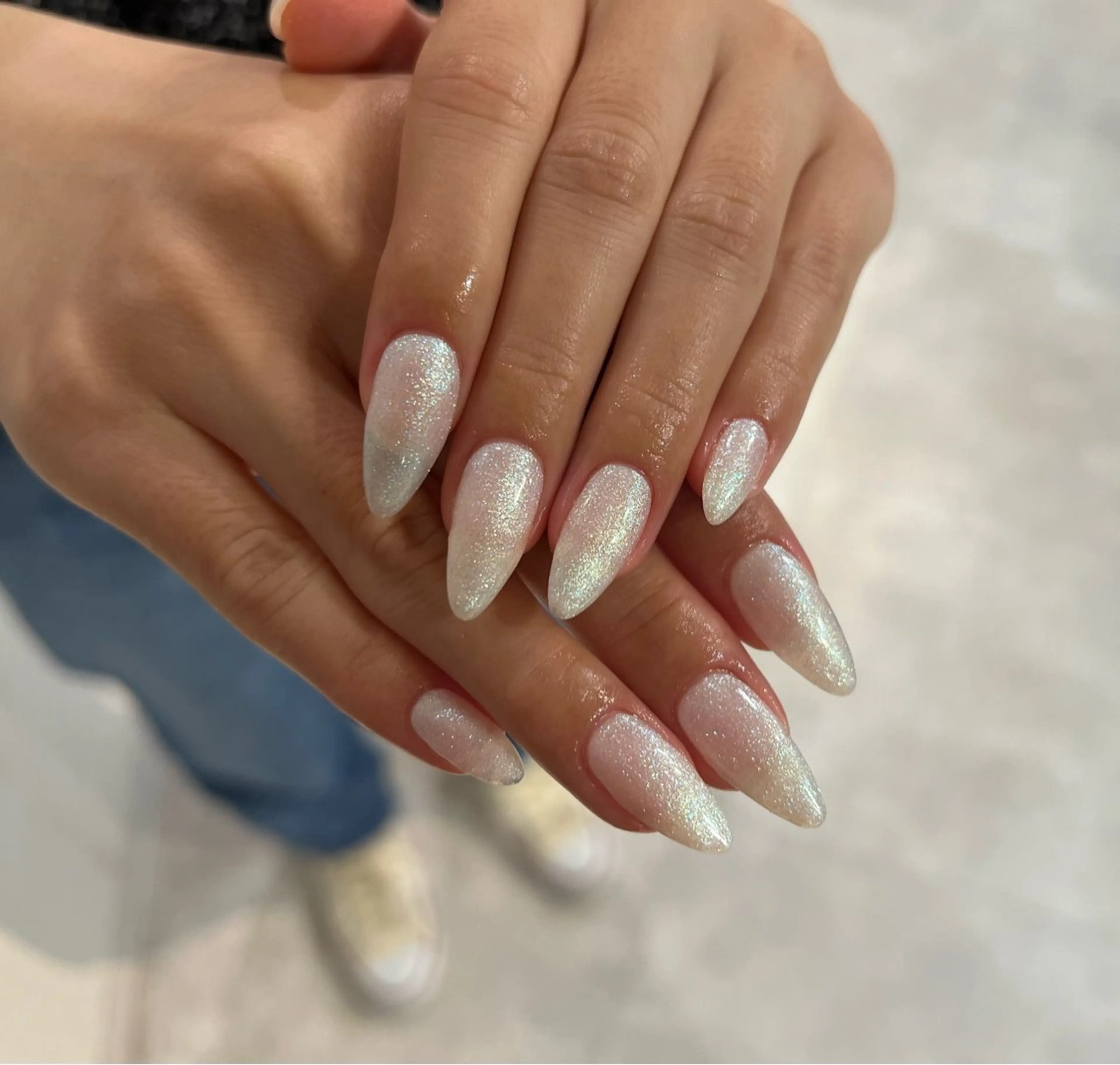 ネイル ラメ(グリッター) ワンカラーネイル LICO_NEE_所属・Chiori 🎀のネイルデザイン